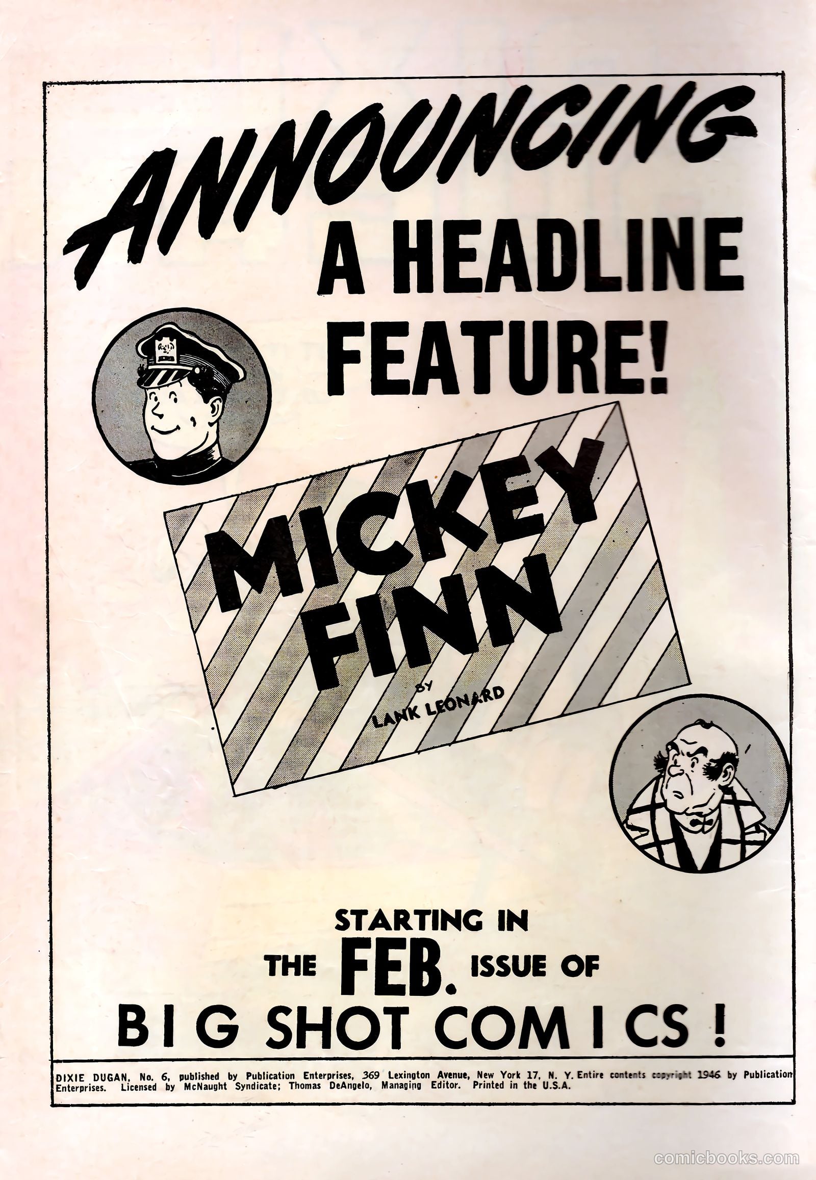 Dixie Dugan #6 (1946) — page 3 of 53
