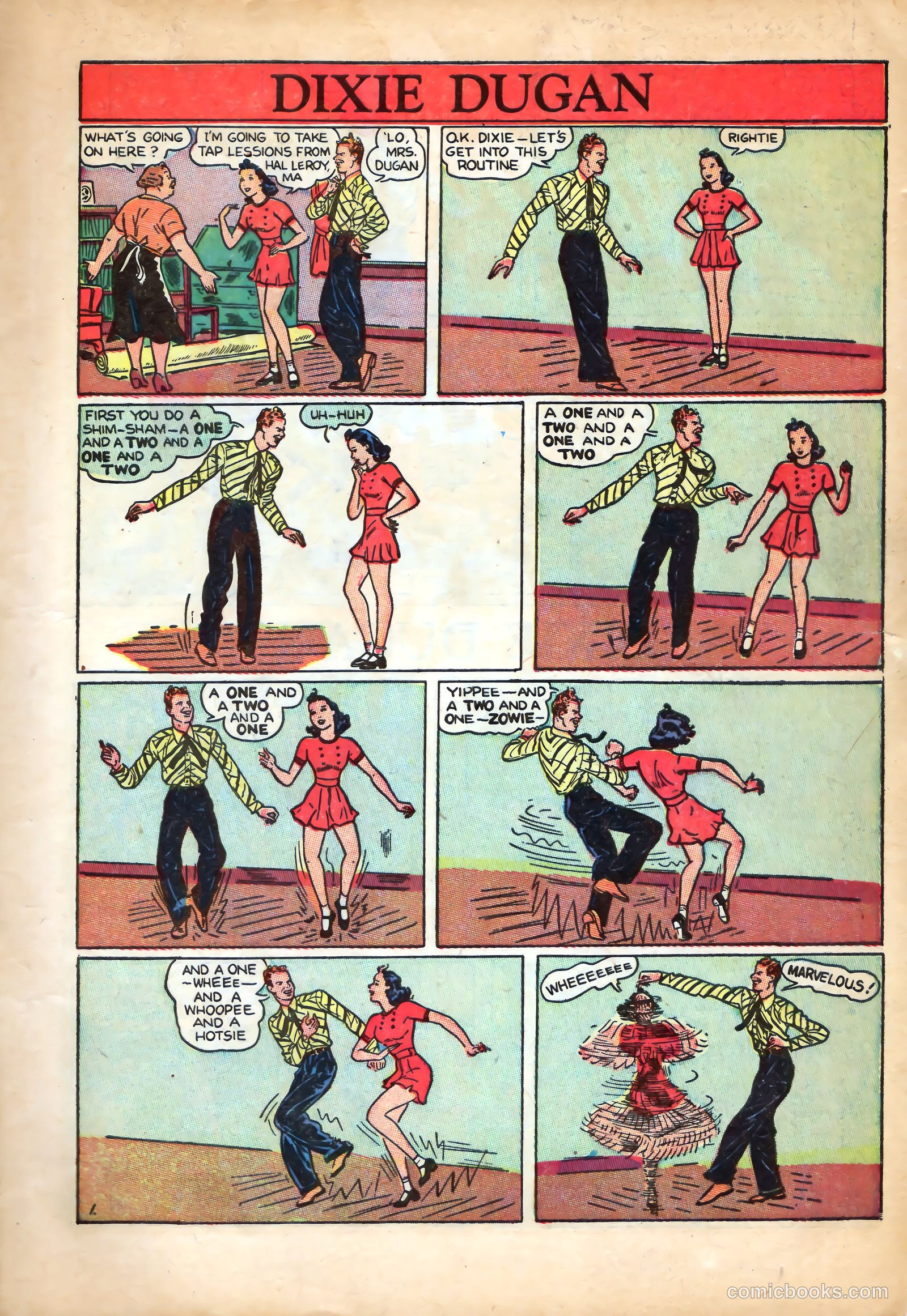 Dixie Dugan #6 (1946) — page 4 of 53
