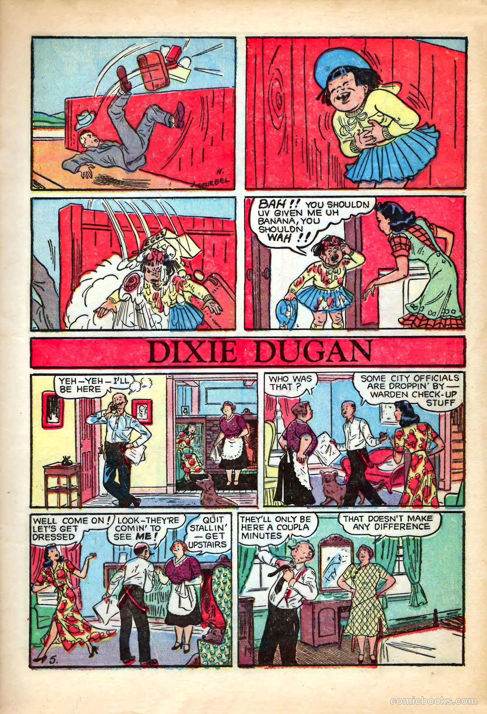 Dixie Dugan #6 (1946) — page 8 of 53