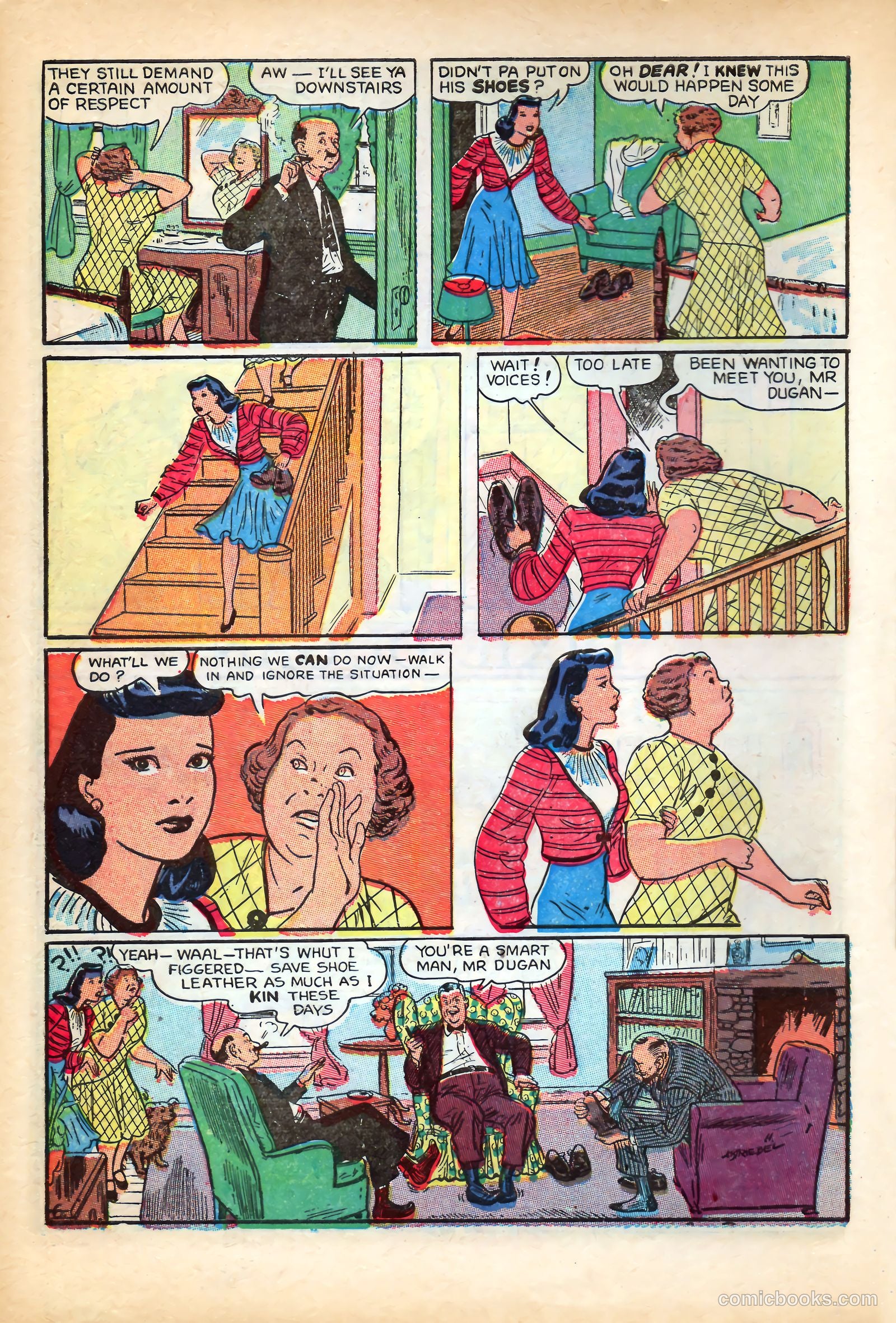Dixie Dugan #6 (1946) — page 9 of 53