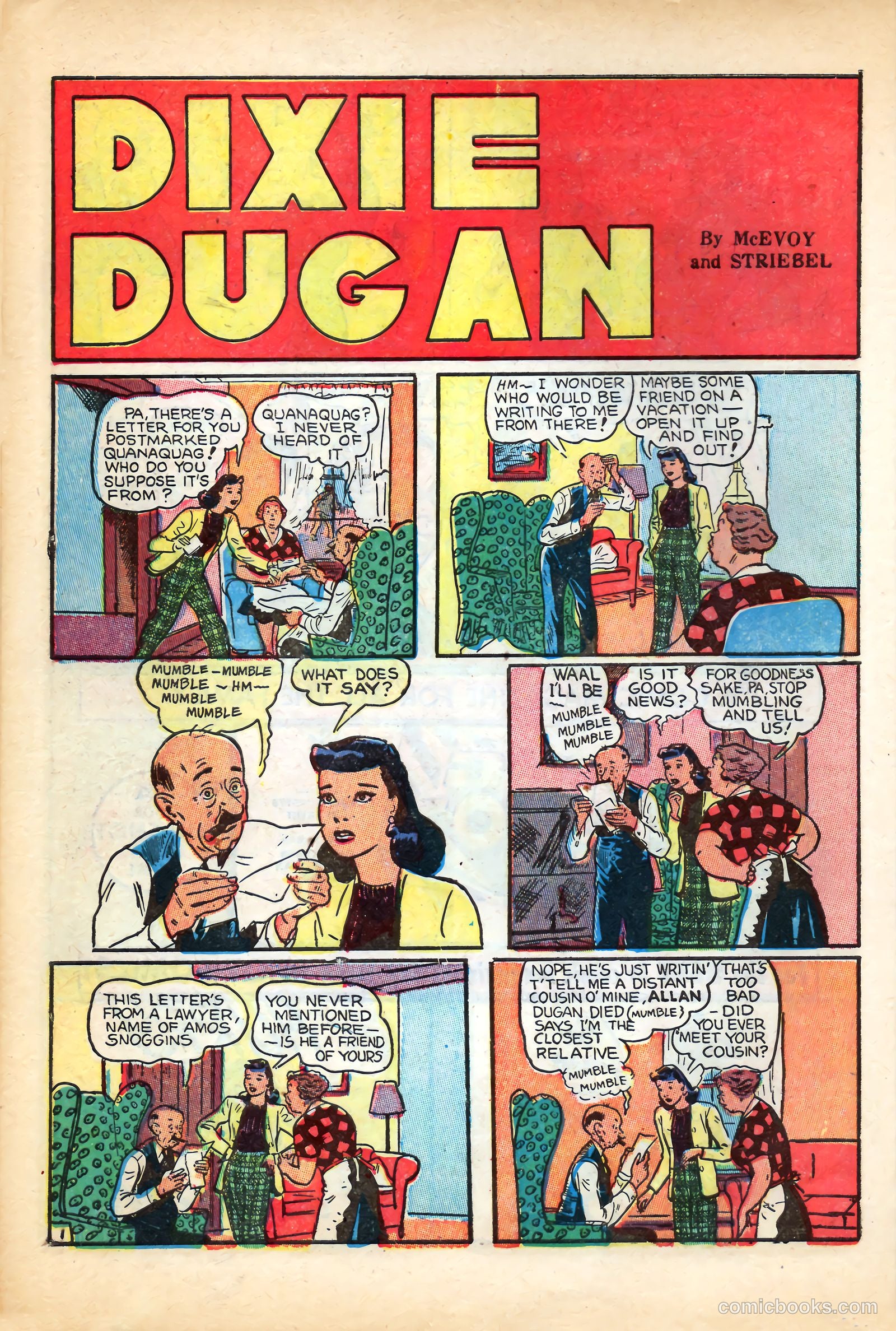 Dixie Dugan #6 (1946) — page 15 of 53