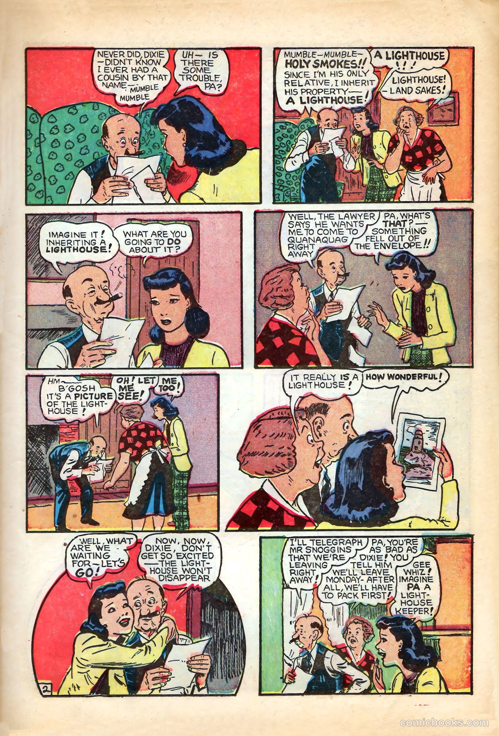 Dixie Dugan #6 (1946) — page 16 of 53