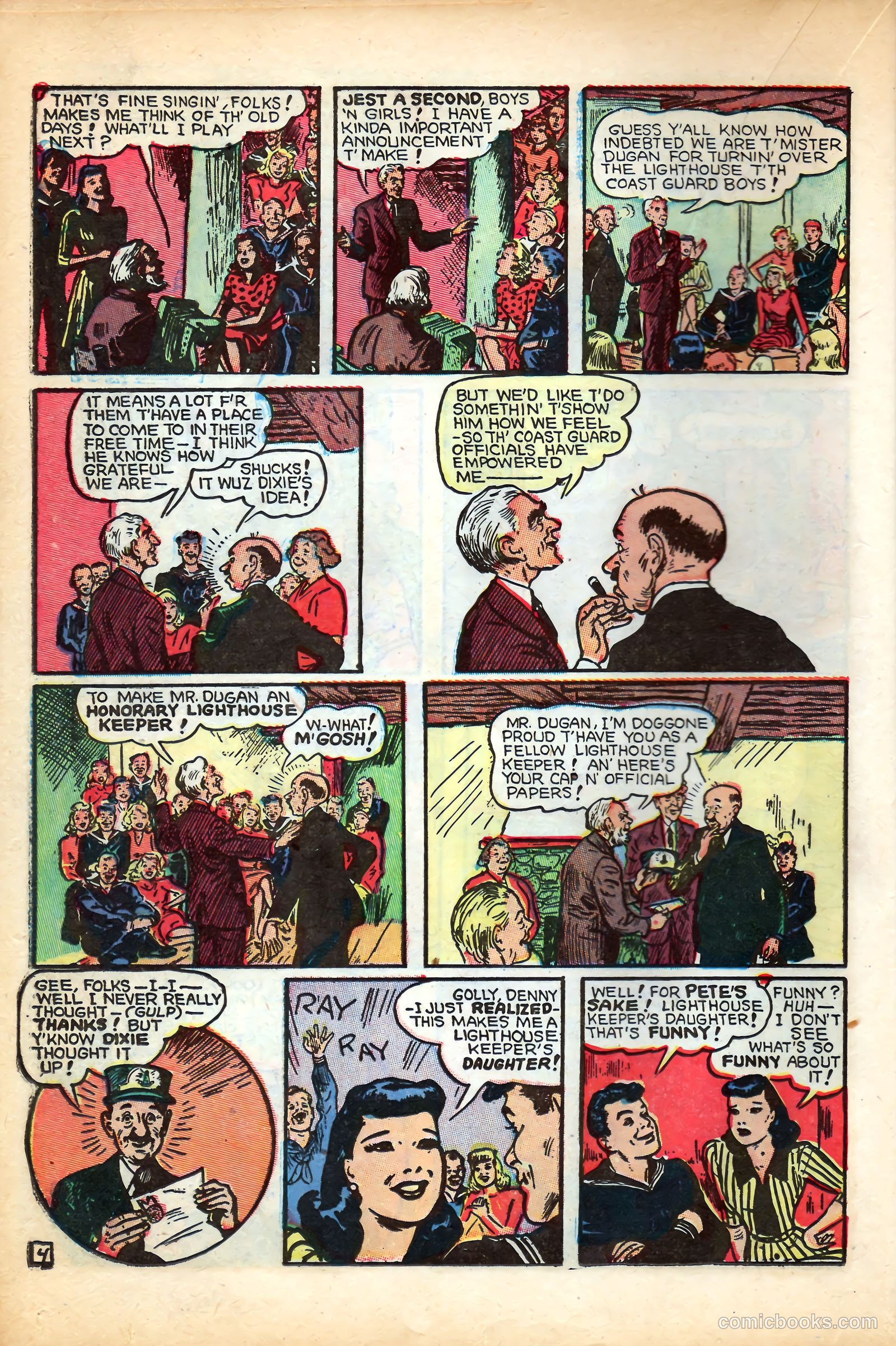 Dixie Dugan #6 (1946) — page 31 of 53