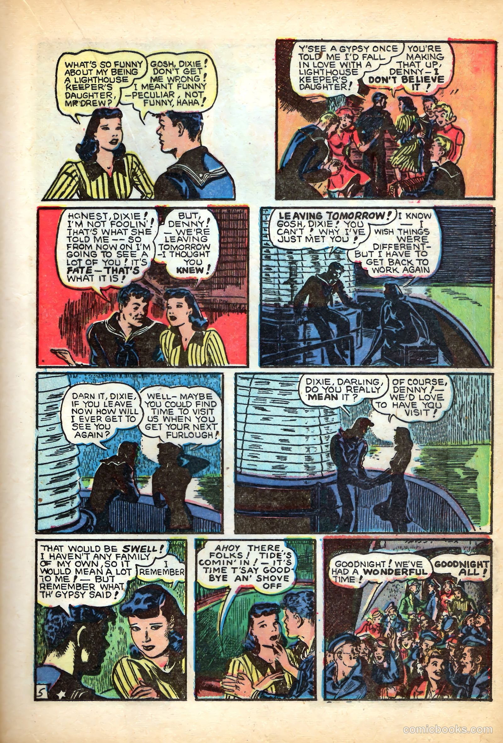 Dixie Dugan #6 (1946) — page 32 of 53