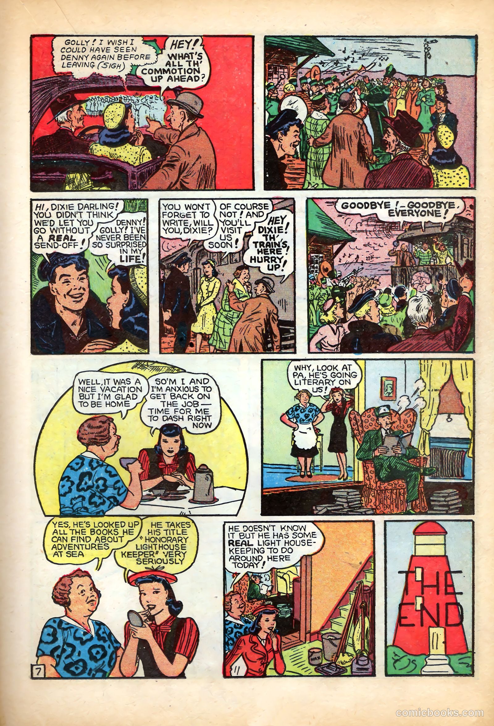 Dixie Dugan #6 (1946) — page 34 of 53