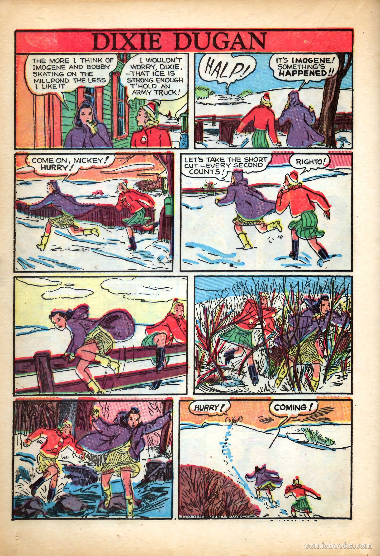 Dixie Dugan #6 (1946) — page 35 of 53