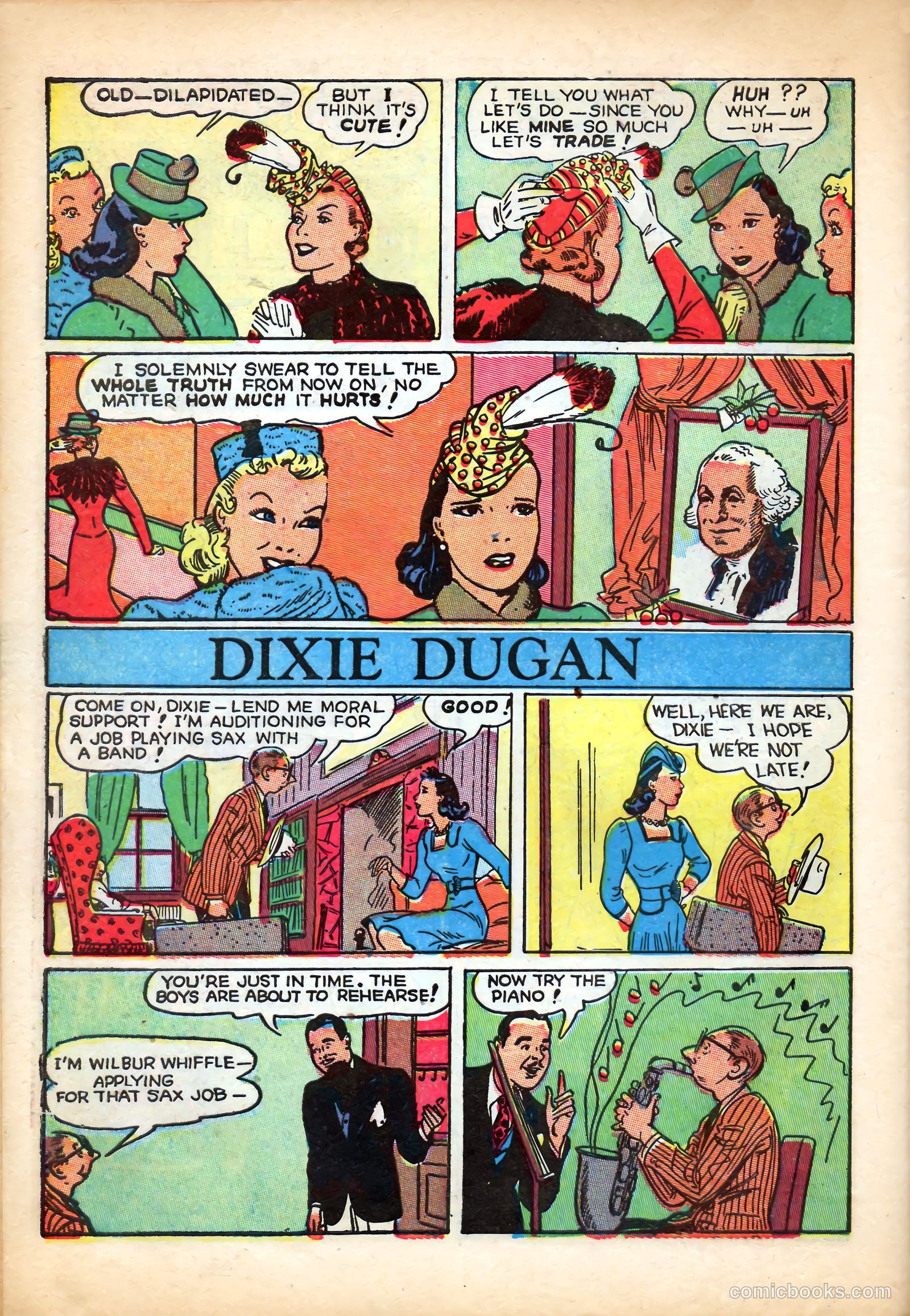 Dixie Dugan #6 (1946) — page 45 of 53