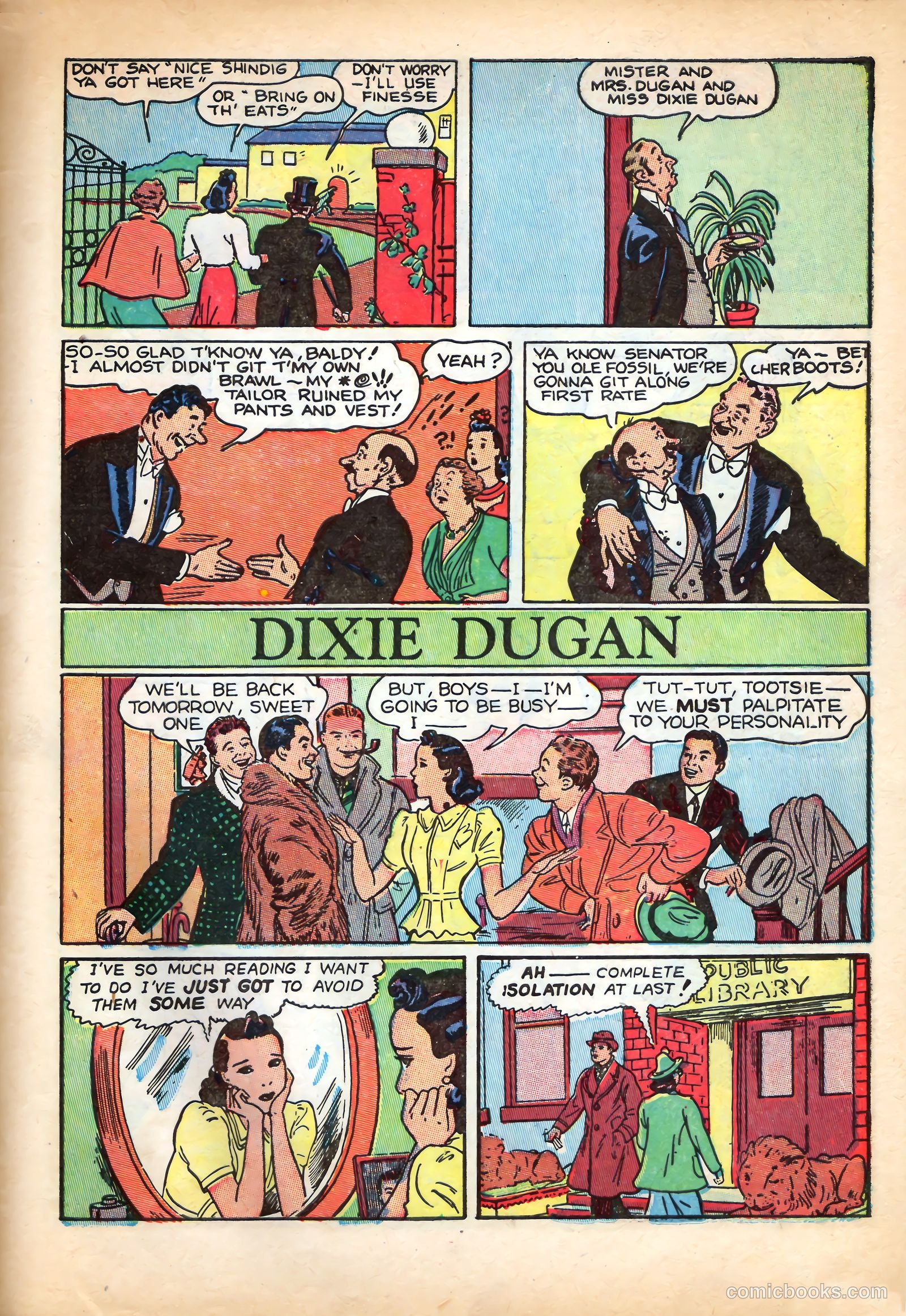Dixie Dugan #6 (1946) — page 48 of 53