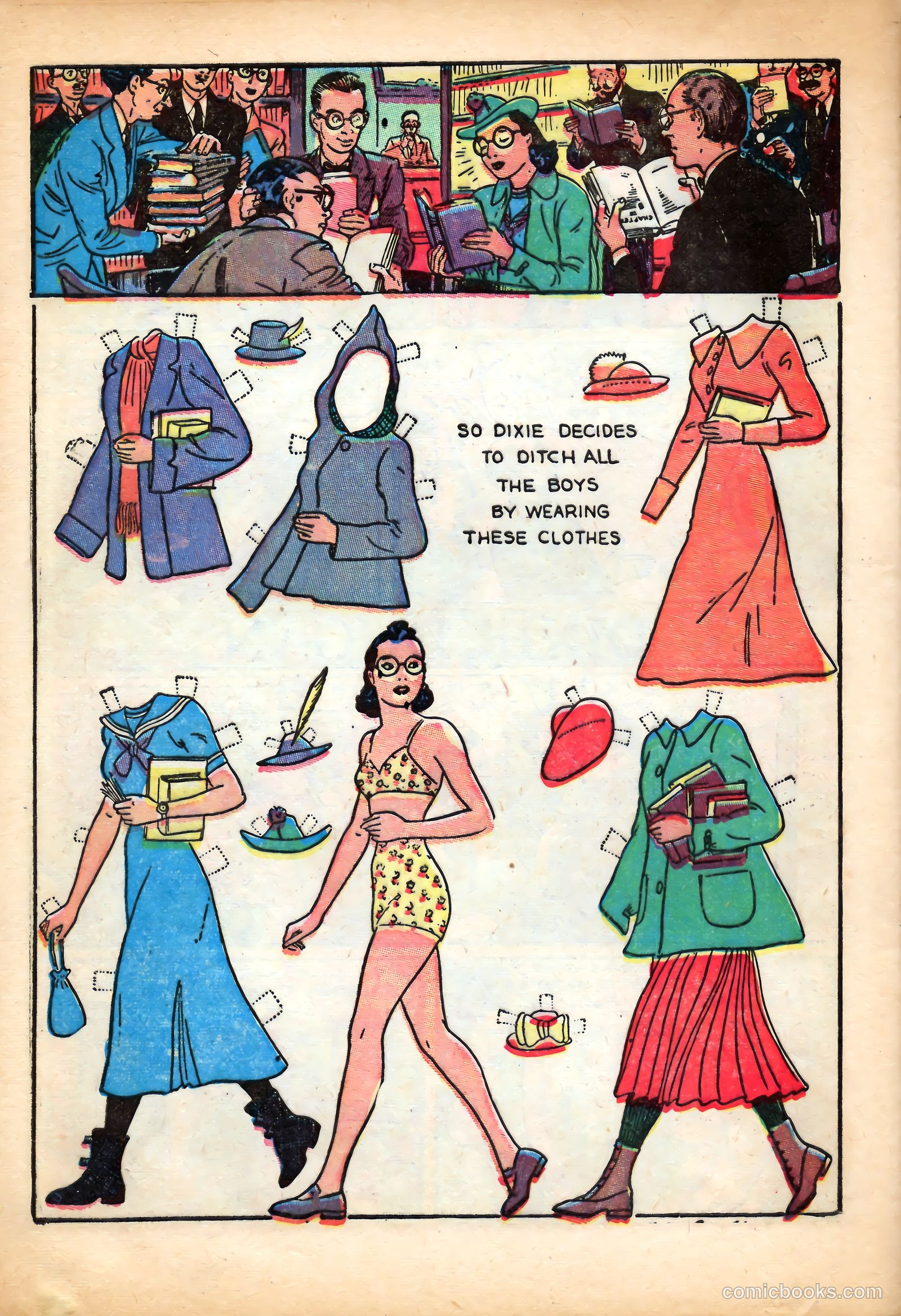 Dixie Dugan #6 (1946) — page 49 of 53
