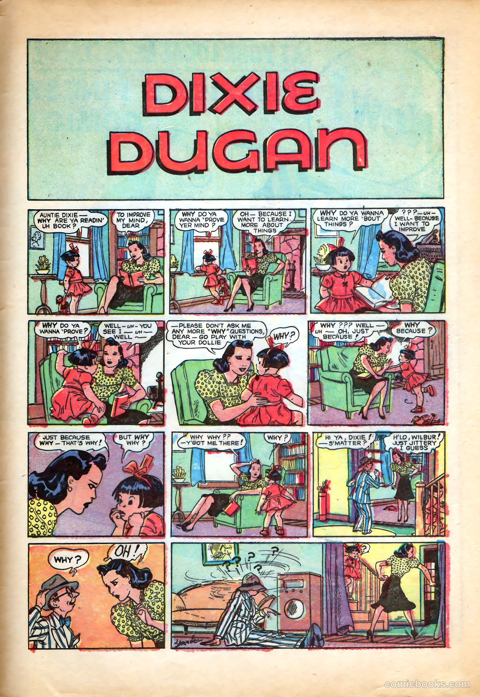 Dixie Dugan #6 (1946) — page 50 of 53
