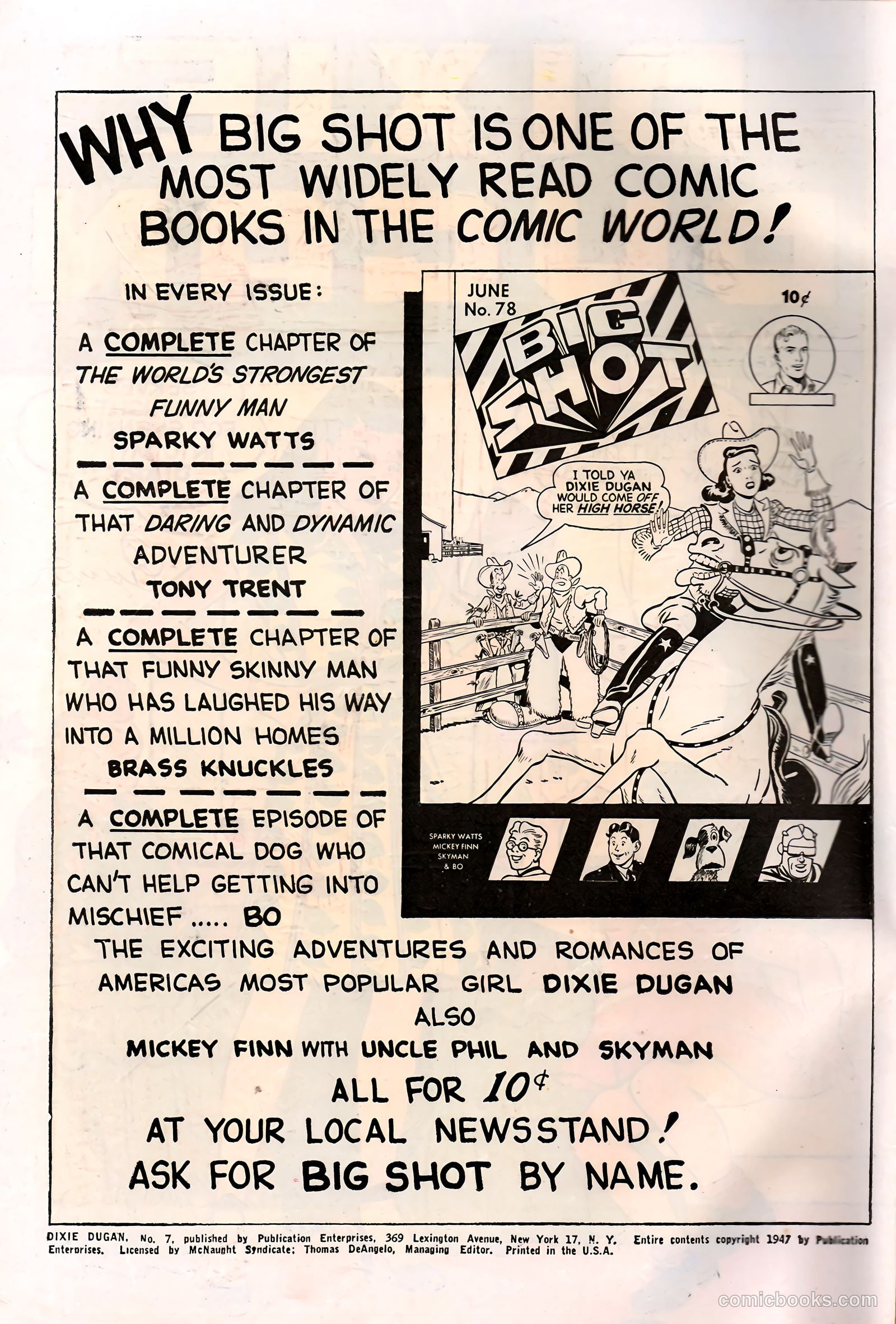 Dixie Dugan #7 (1947) — page 2 of 52