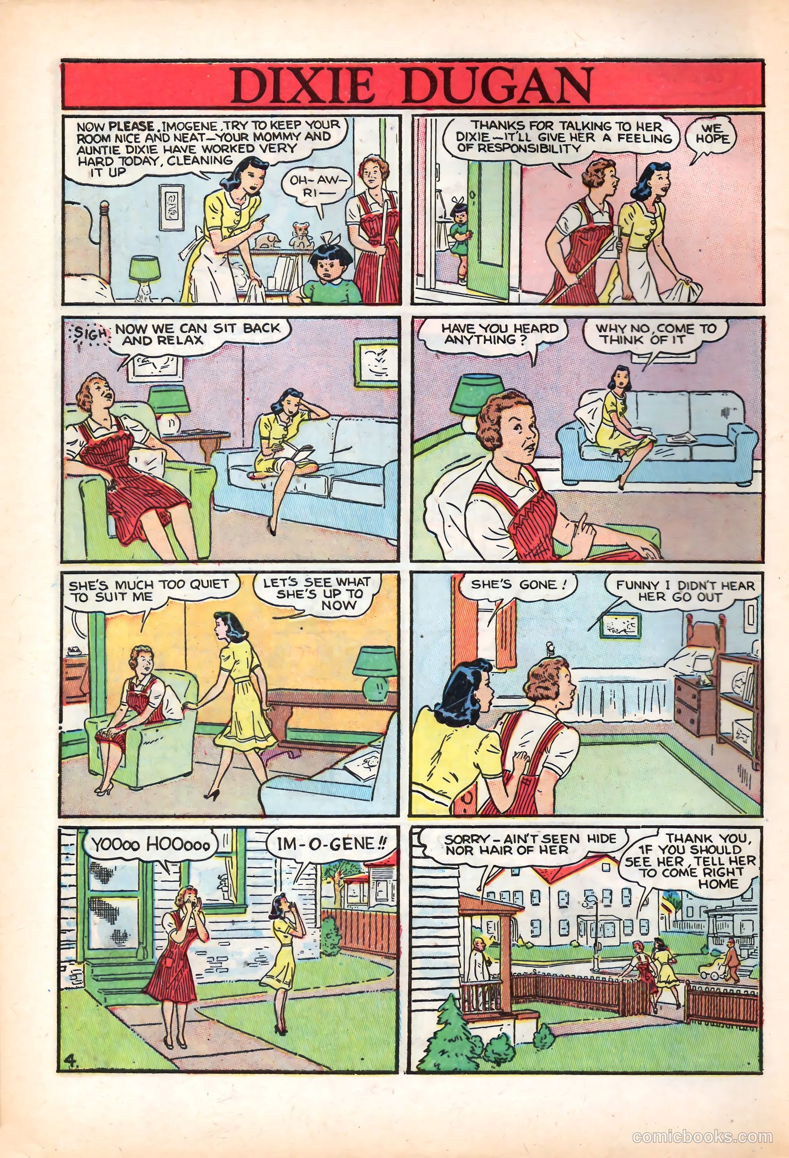 Dixie Dugan #7 (1947) — page 6 of 52