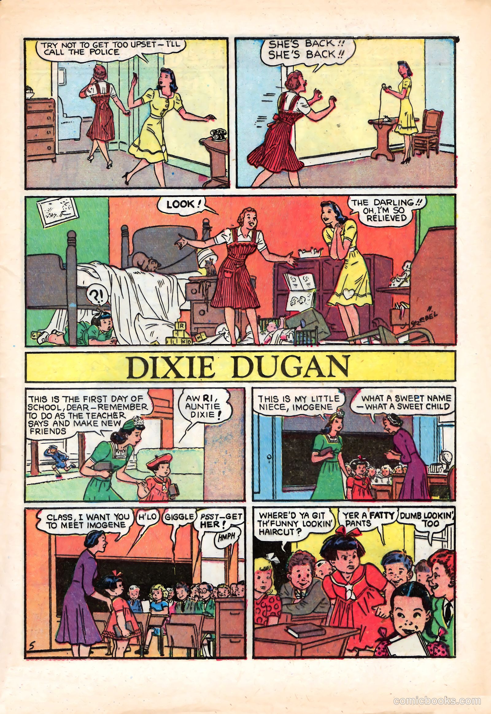 Dixie Dugan #7 (1947) — page 7 of 52