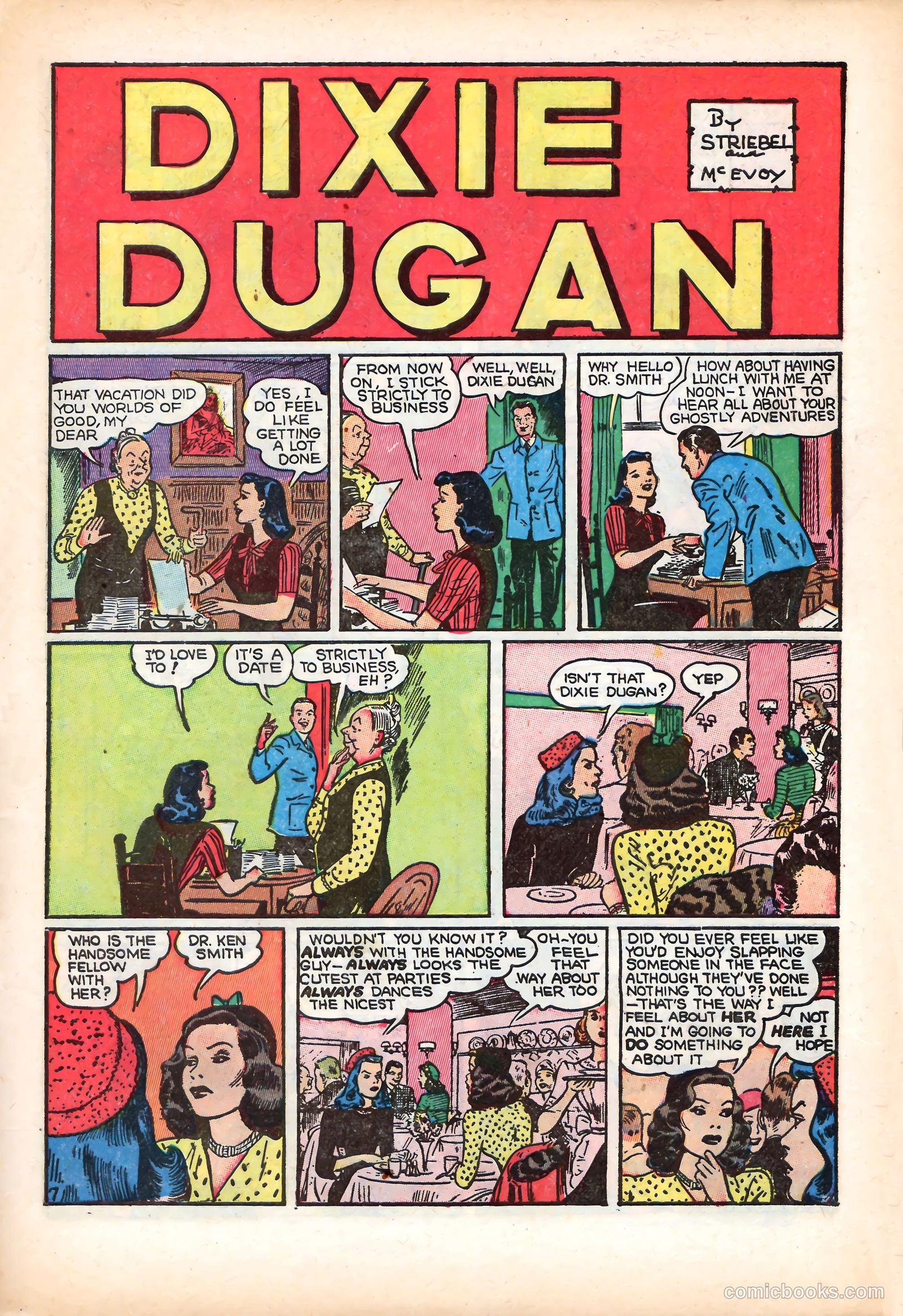 Dixie Dugan #7 (1947) — page 9 of 52
