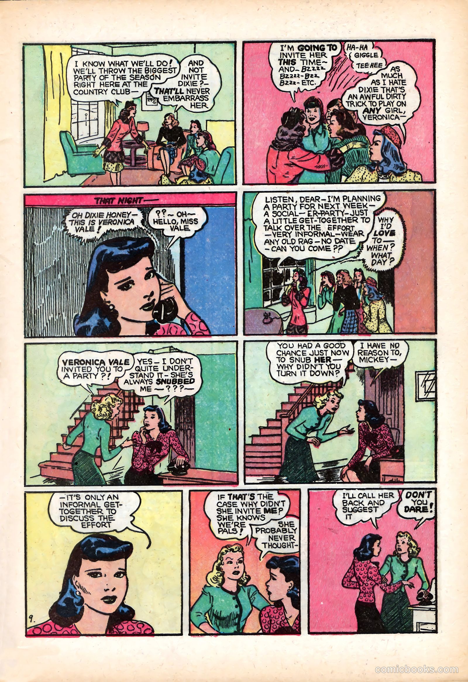 Dixie Dugan #7 (1947) — page 11 of 52
