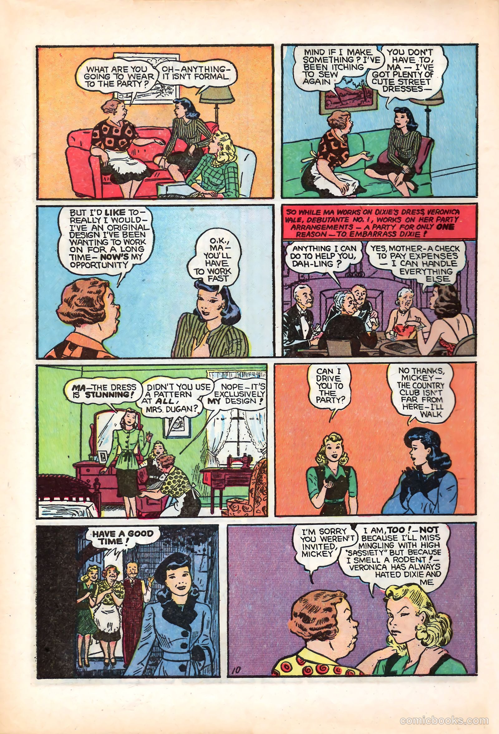 Dixie Dugan #7 (1947) — page 12 of 52