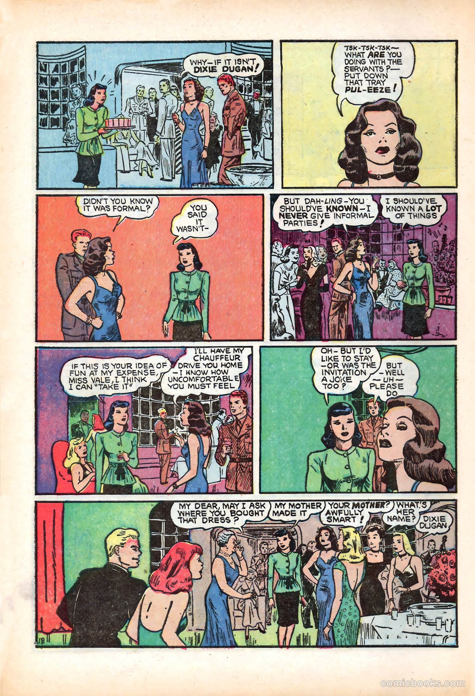 Dixie Dugan #7 (1947) — page 14 of 52