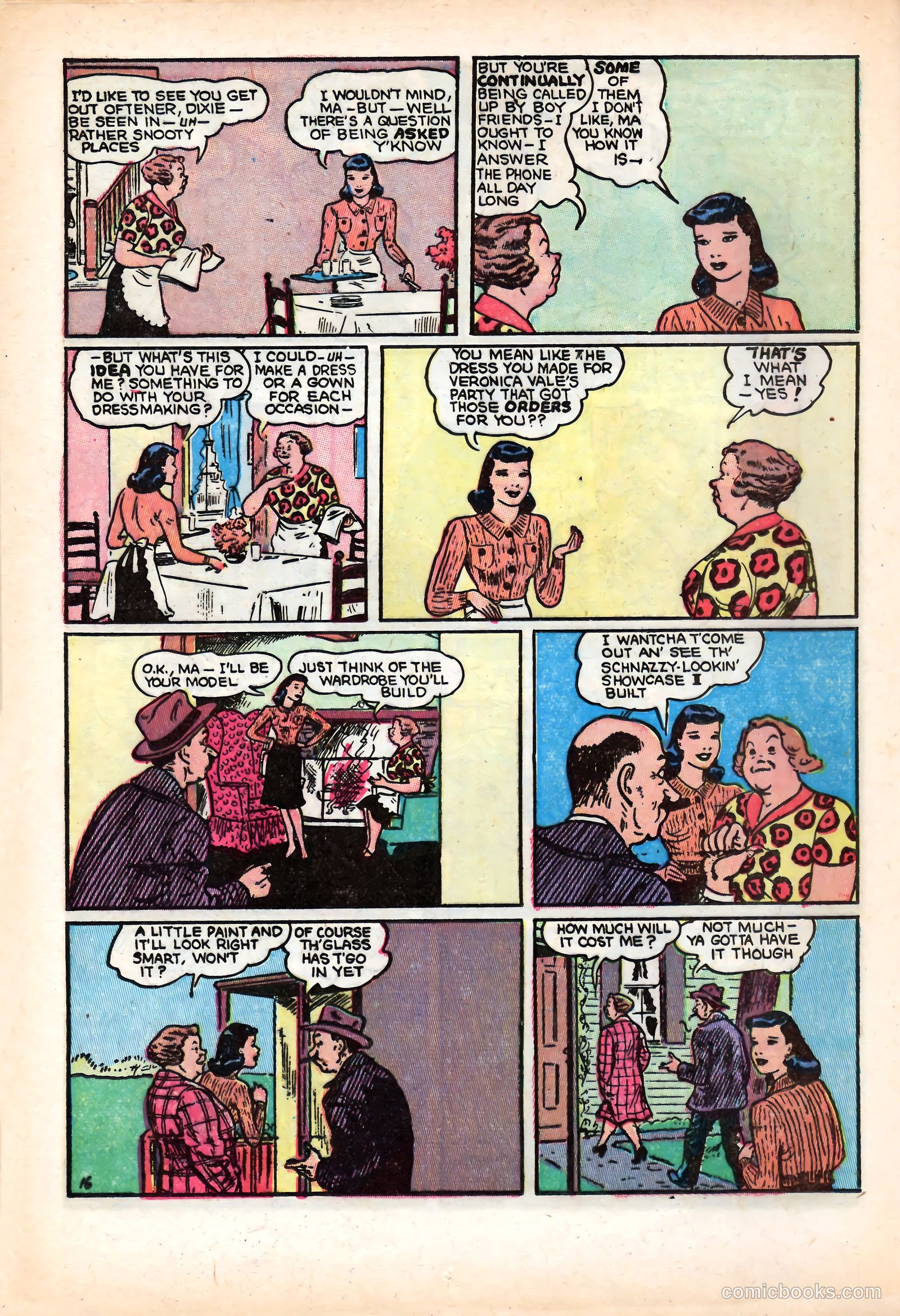 Dixie Dugan #7 (1947) — page 18 of 52