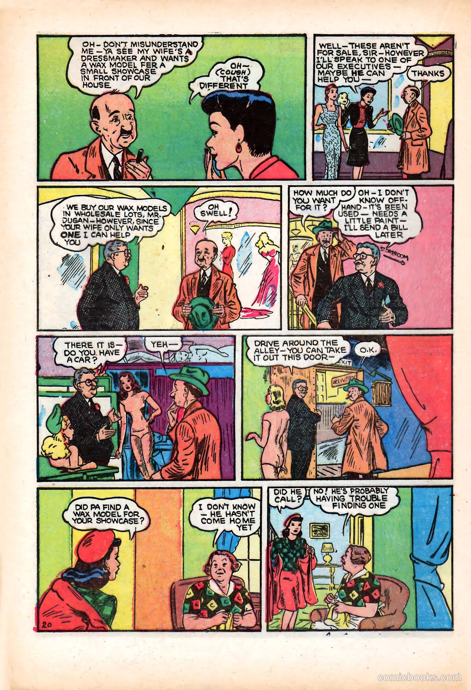 Dixie Dugan #7 (1947) — page 22 of 52