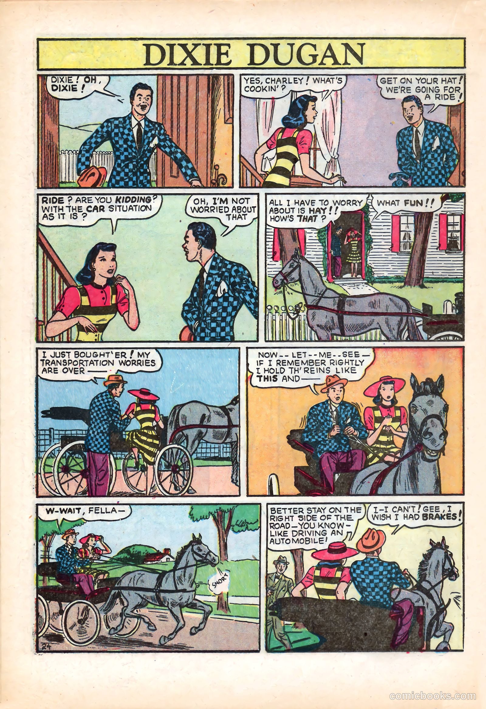 Dixie Dugan #7 (1947) — page 26 of 52