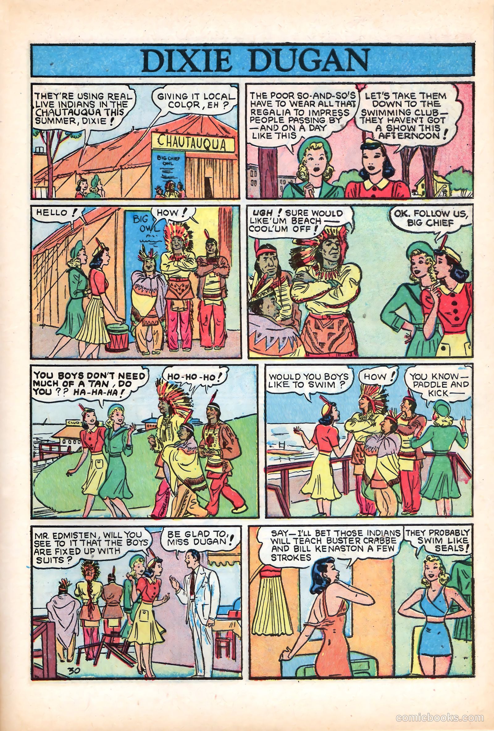 Dixie Dugan #7 (1947) — page 39 of 52