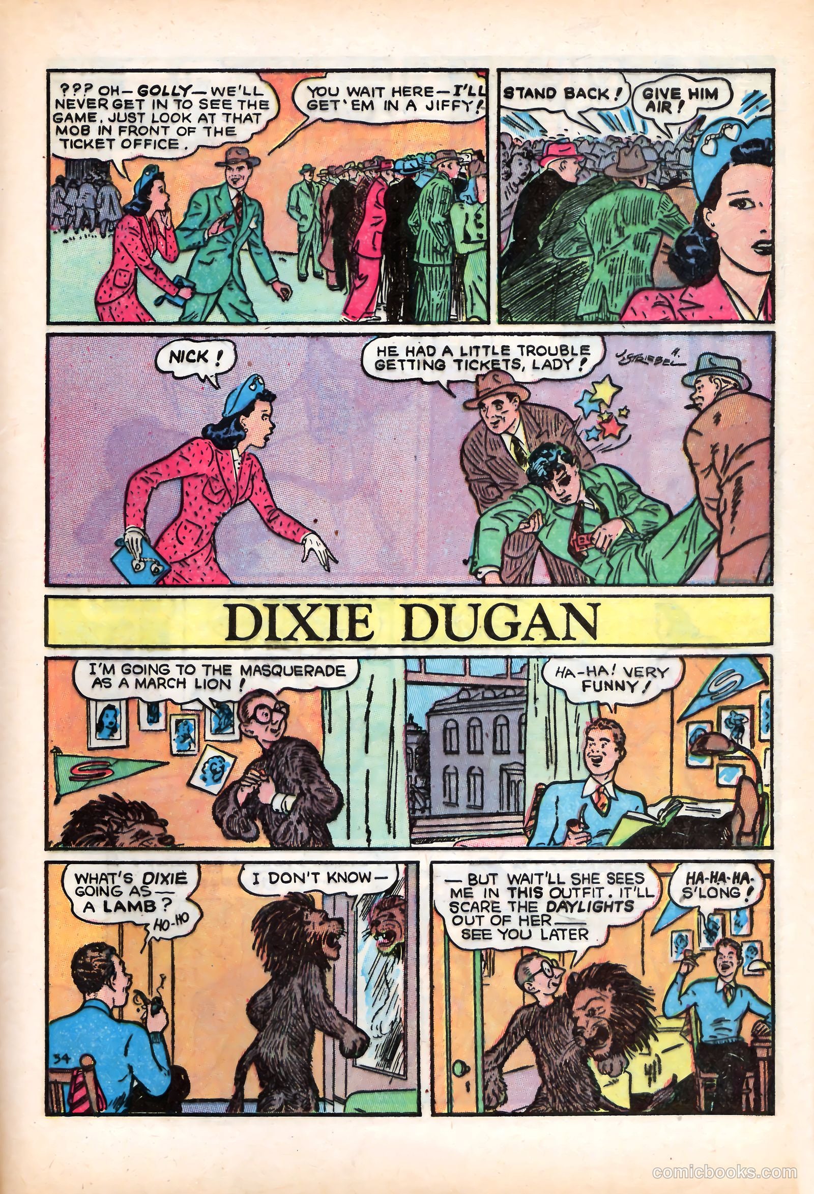 Dixie Dugan #7 (1947) — page 43 of 52