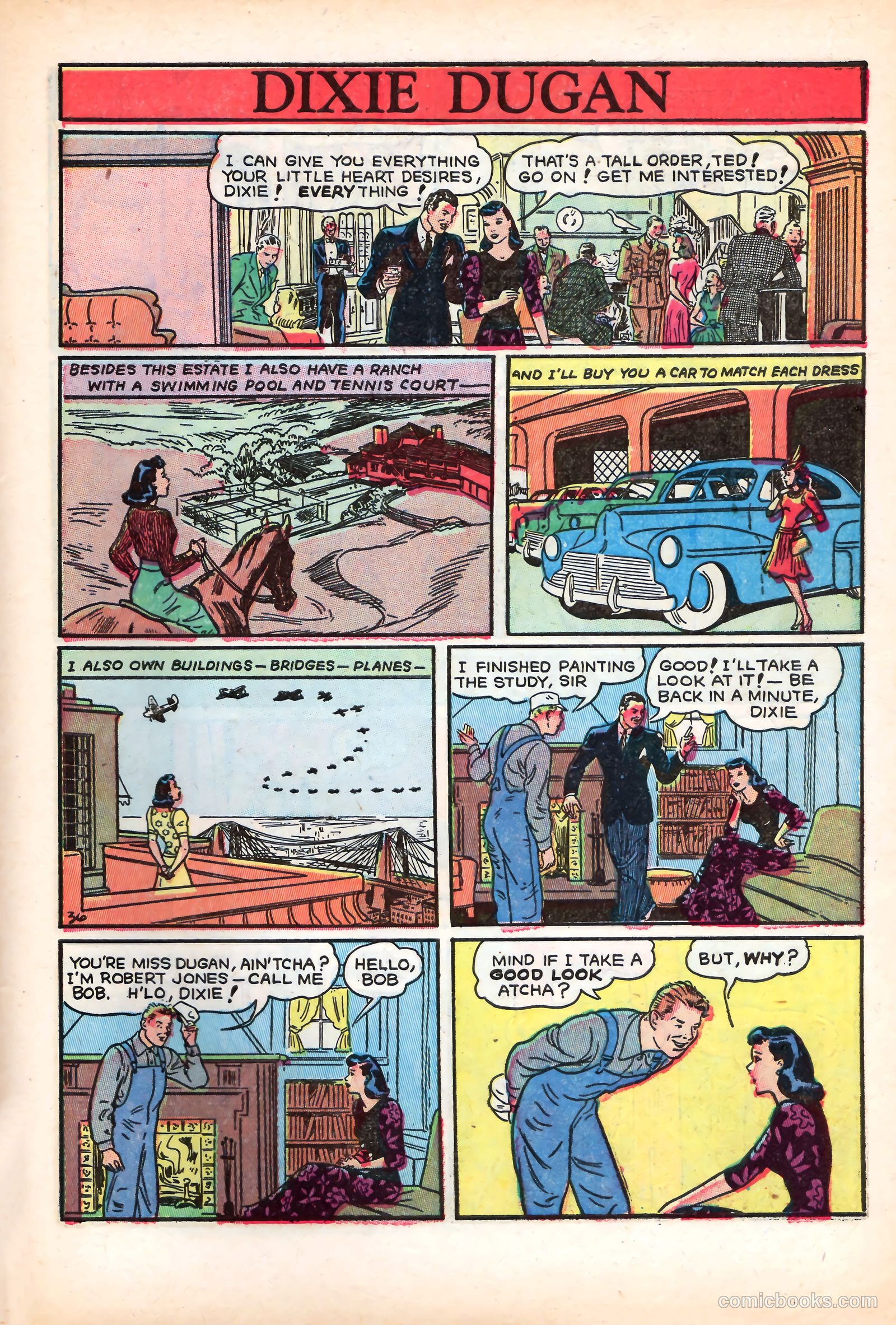 Dixie Dugan #7 (1947) — page 45 of 52