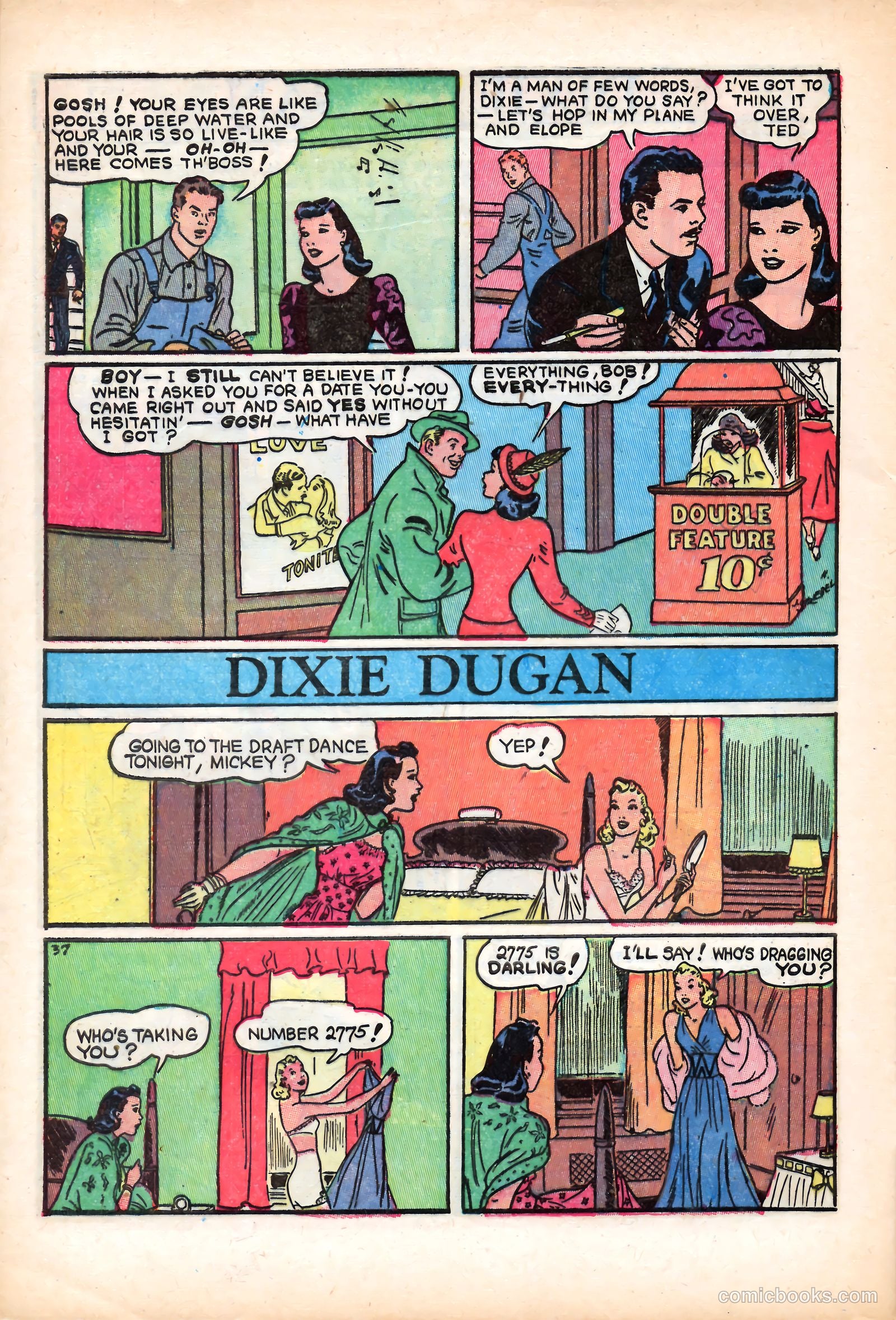Dixie Dugan #7 (1947) — page 46 of 52