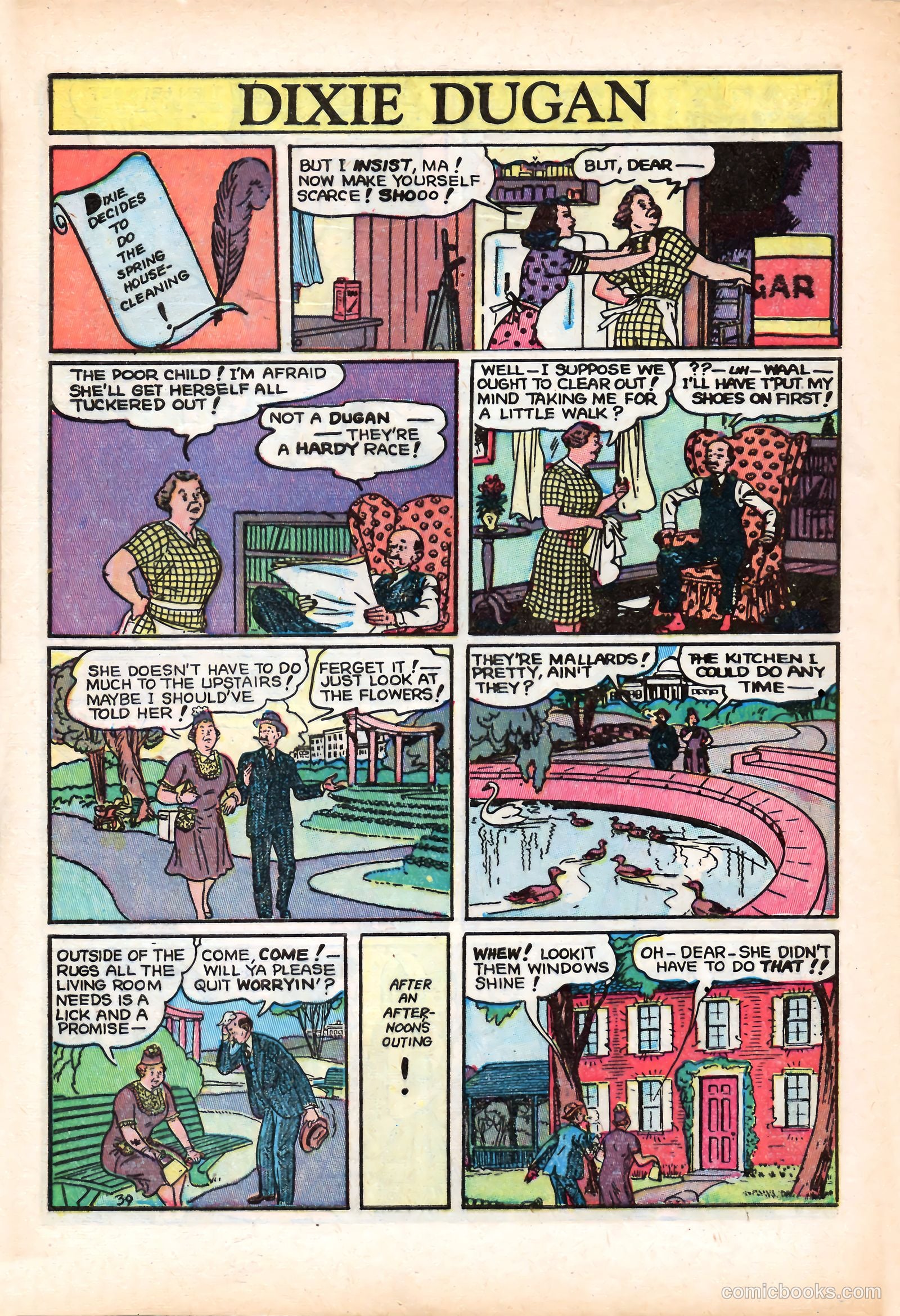 Dixie Dugan #7 (1947) — page 48 of 52