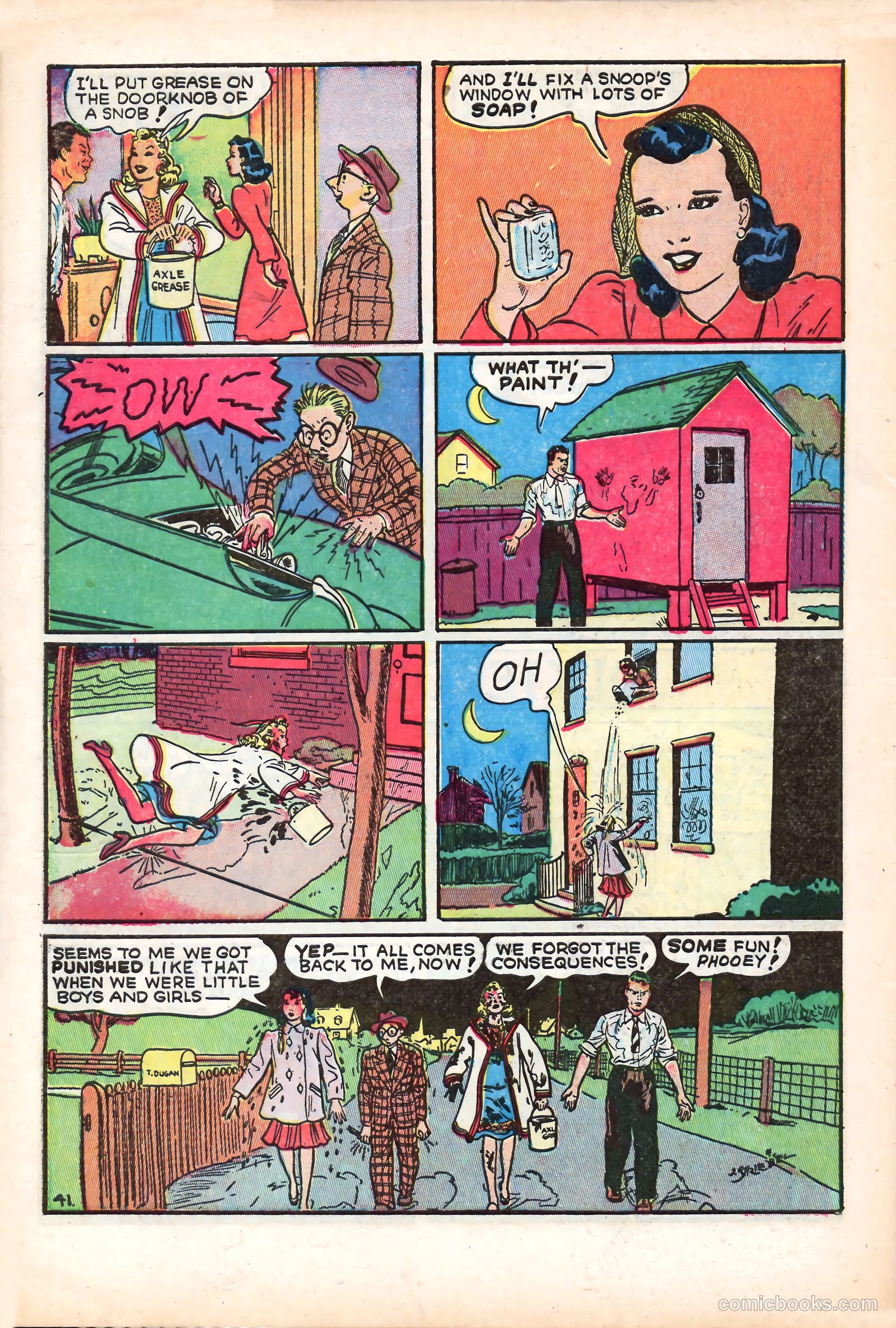 Dixie Dugan #7 (1947) — page 50 of 52