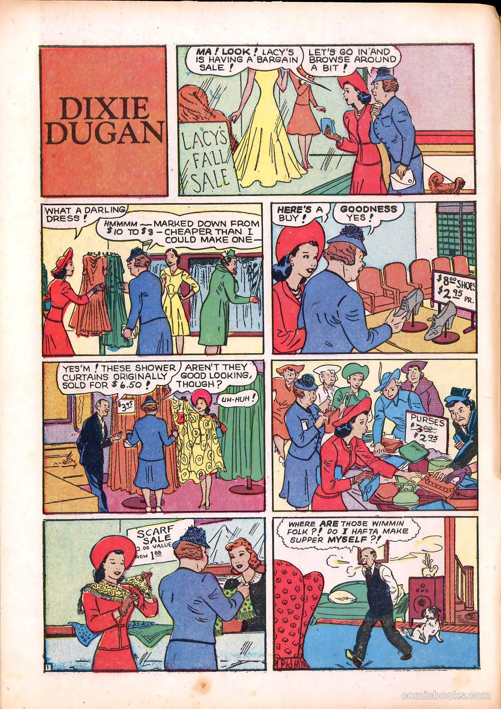 Dixie Dugan #8 (1947) — page 6 of 52