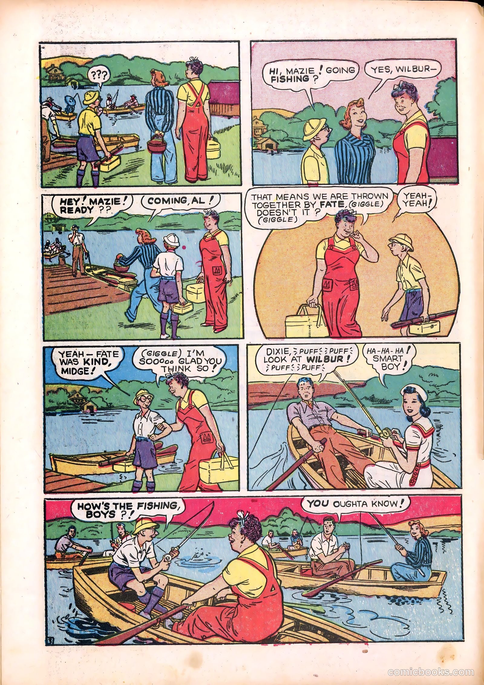 Dixie Dugan #8 (1947) — page 8 of 52