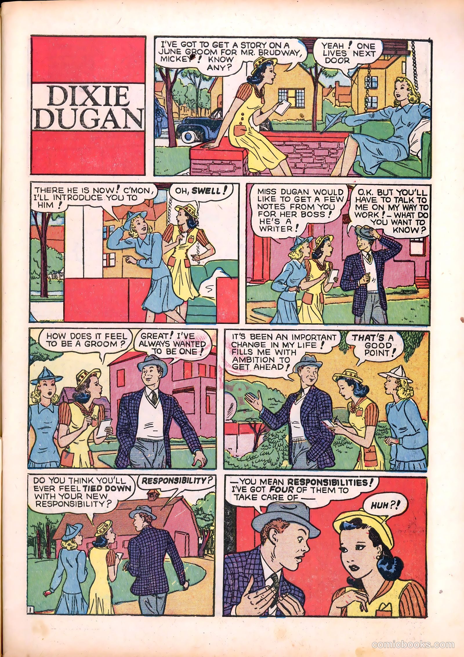 Dixie Dugan #8 (1947) — page 9 of 52