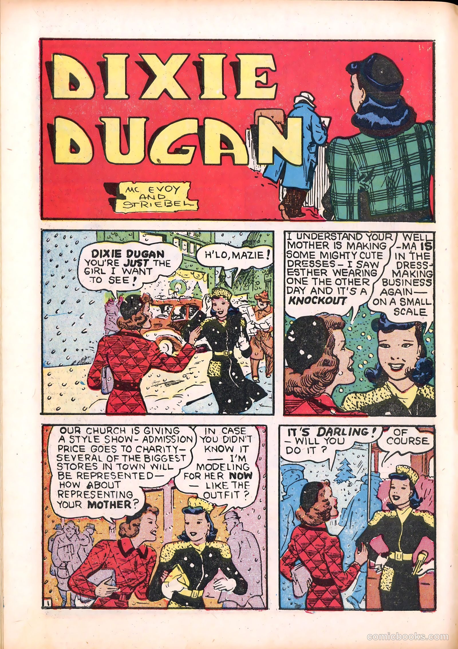 Dixie Dugan #8 (1947) — page 12 of 52