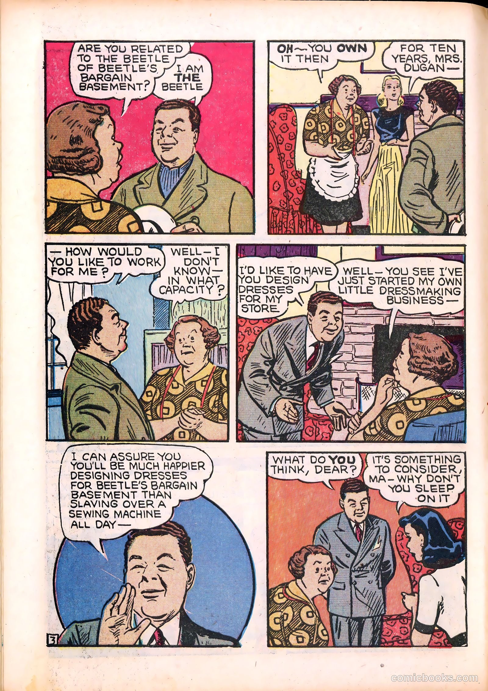 Dixie Dugan #8 (1947) — page 14 of 52