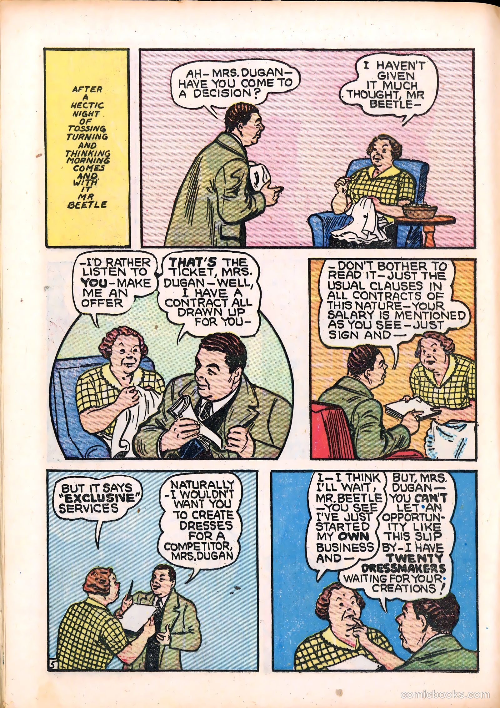 Dixie Dugan #8 (1947) — page 16 of 52