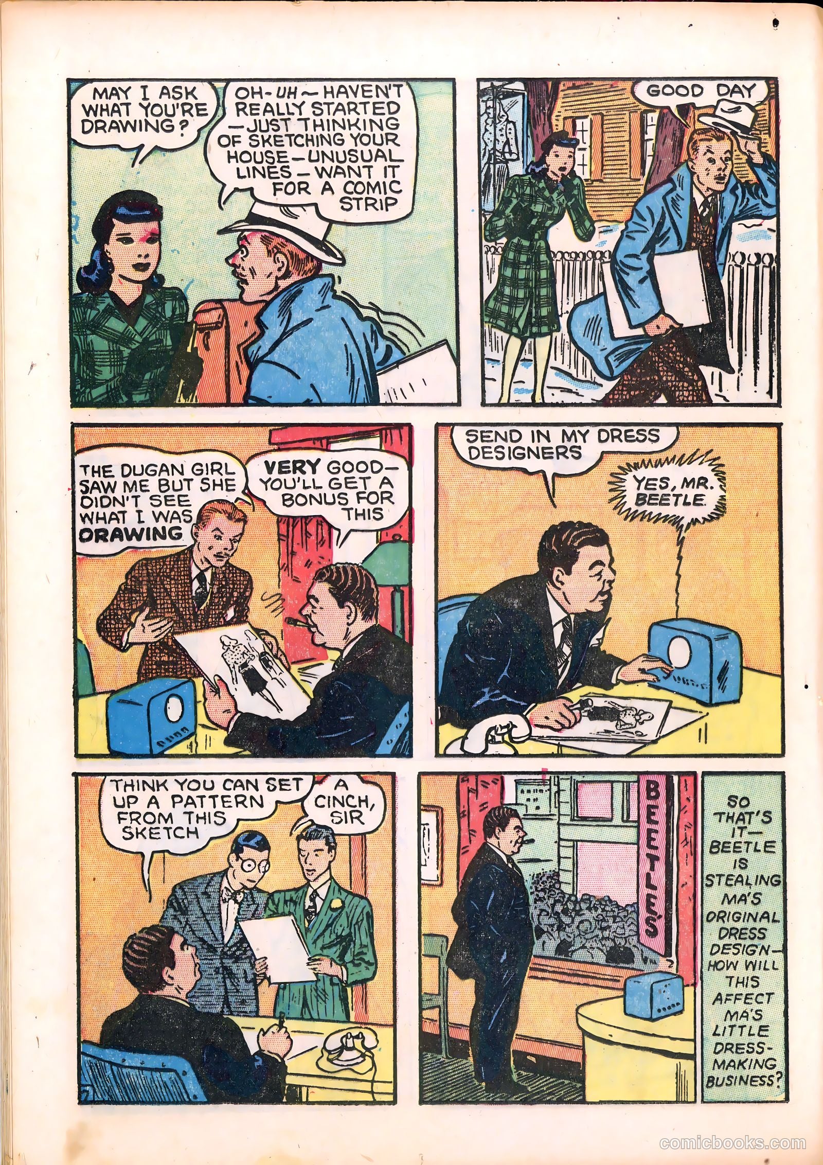Dixie Dugan #8 (1947) — page 18 of 52