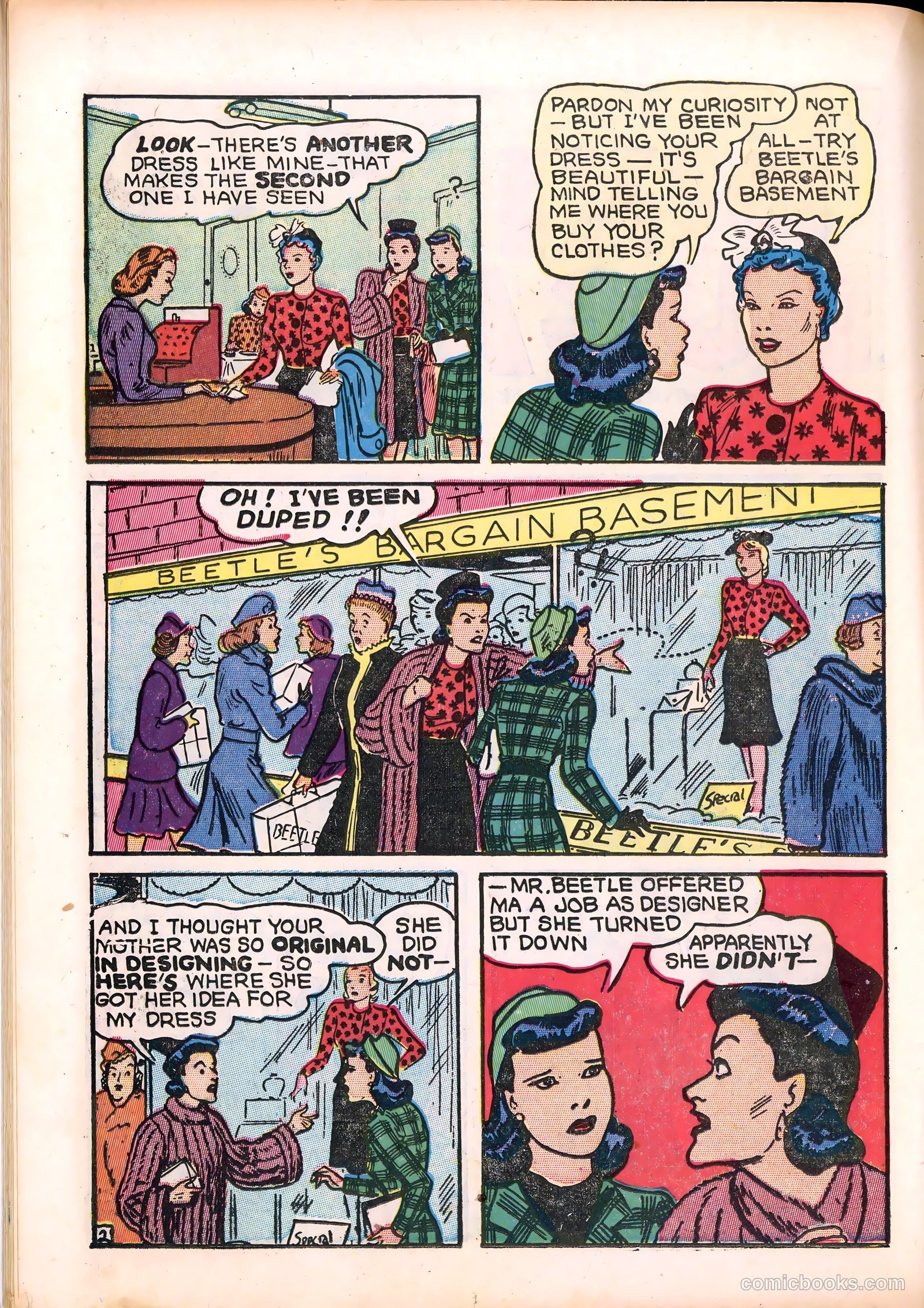 Dixie Dugan #8 (1947) — page 20 of 52
