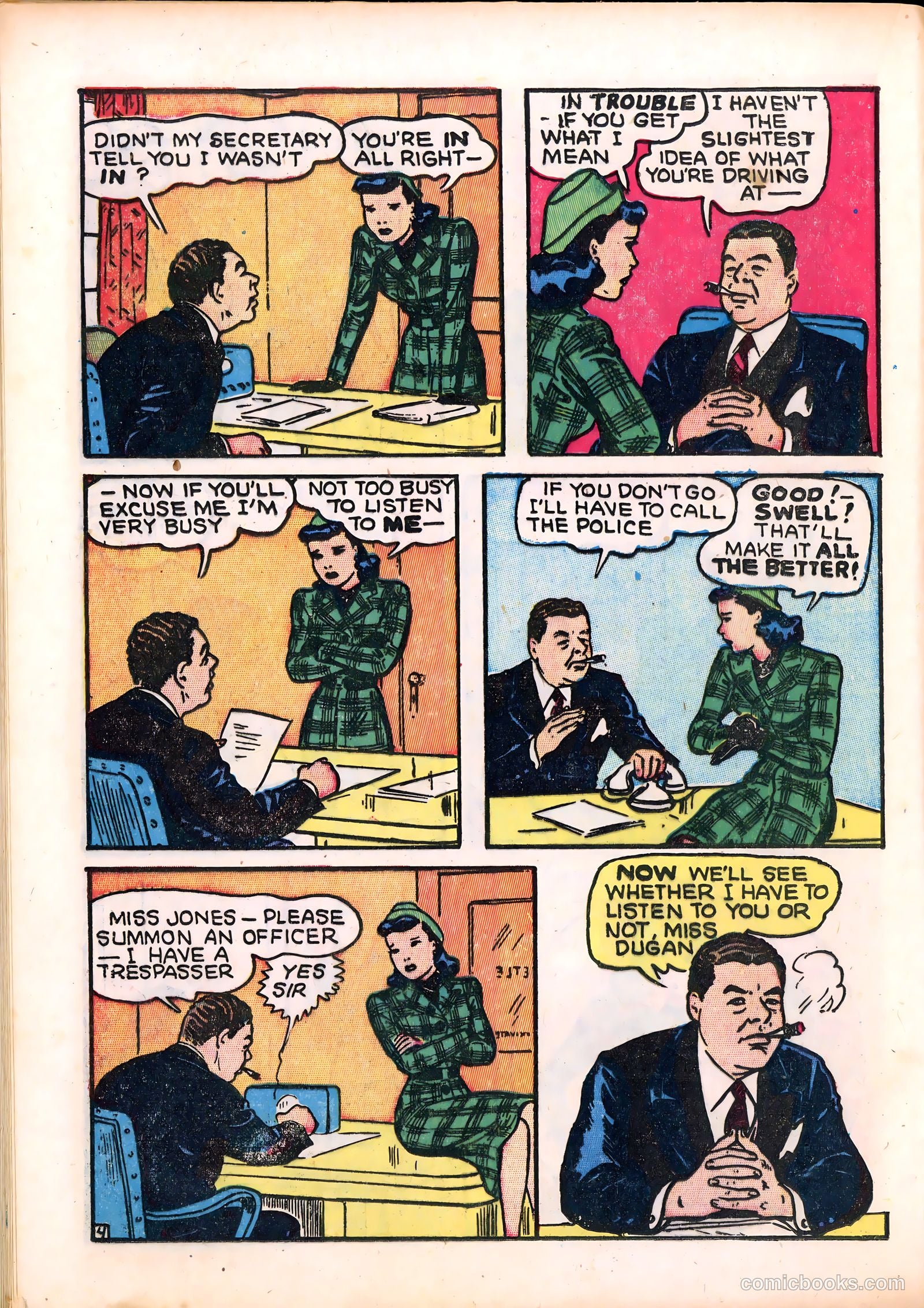 Dixie Dugan #8 (1947) — page 22 of 52