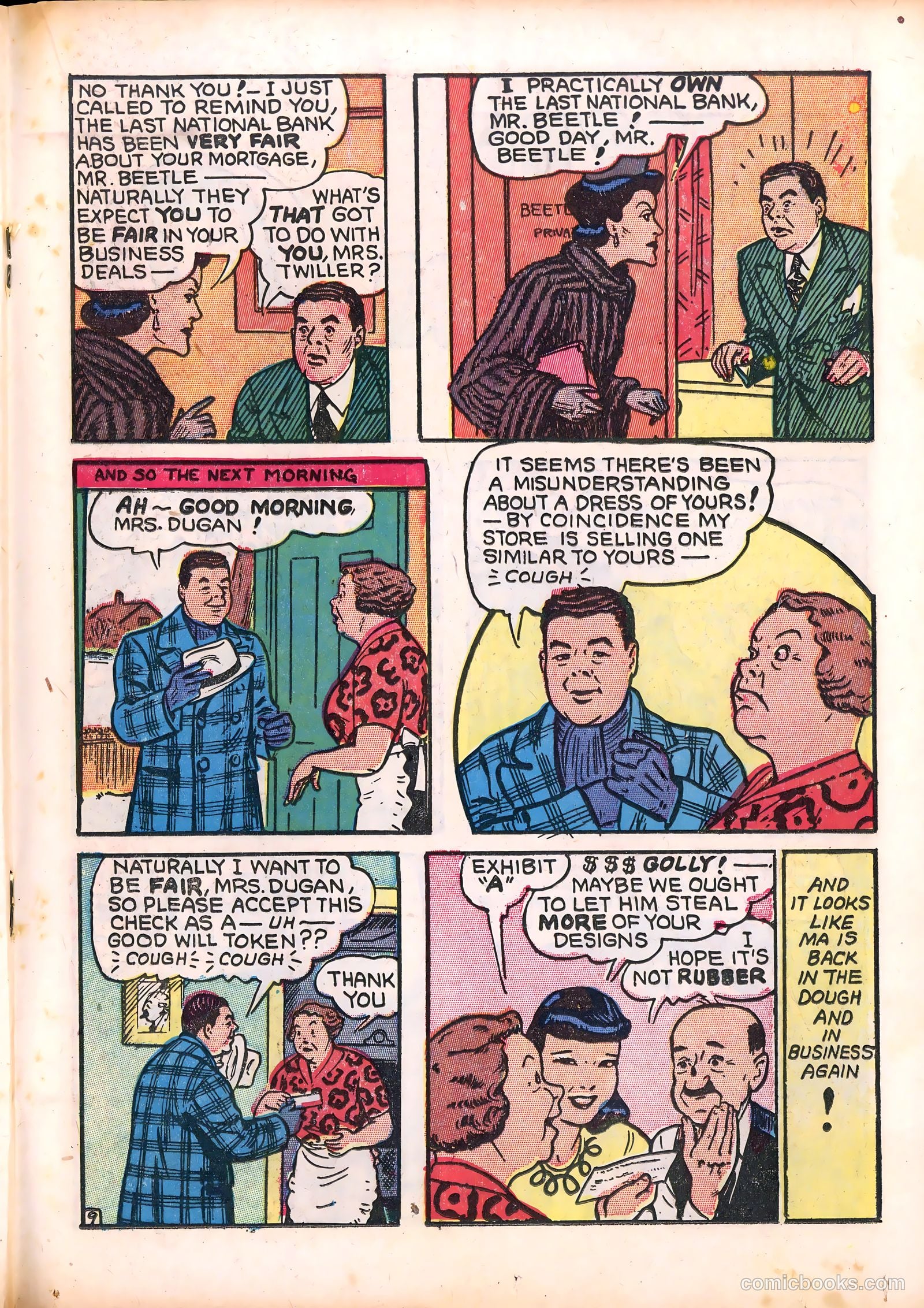 Dixie Dugan #8 (1947) — page 27 of 52