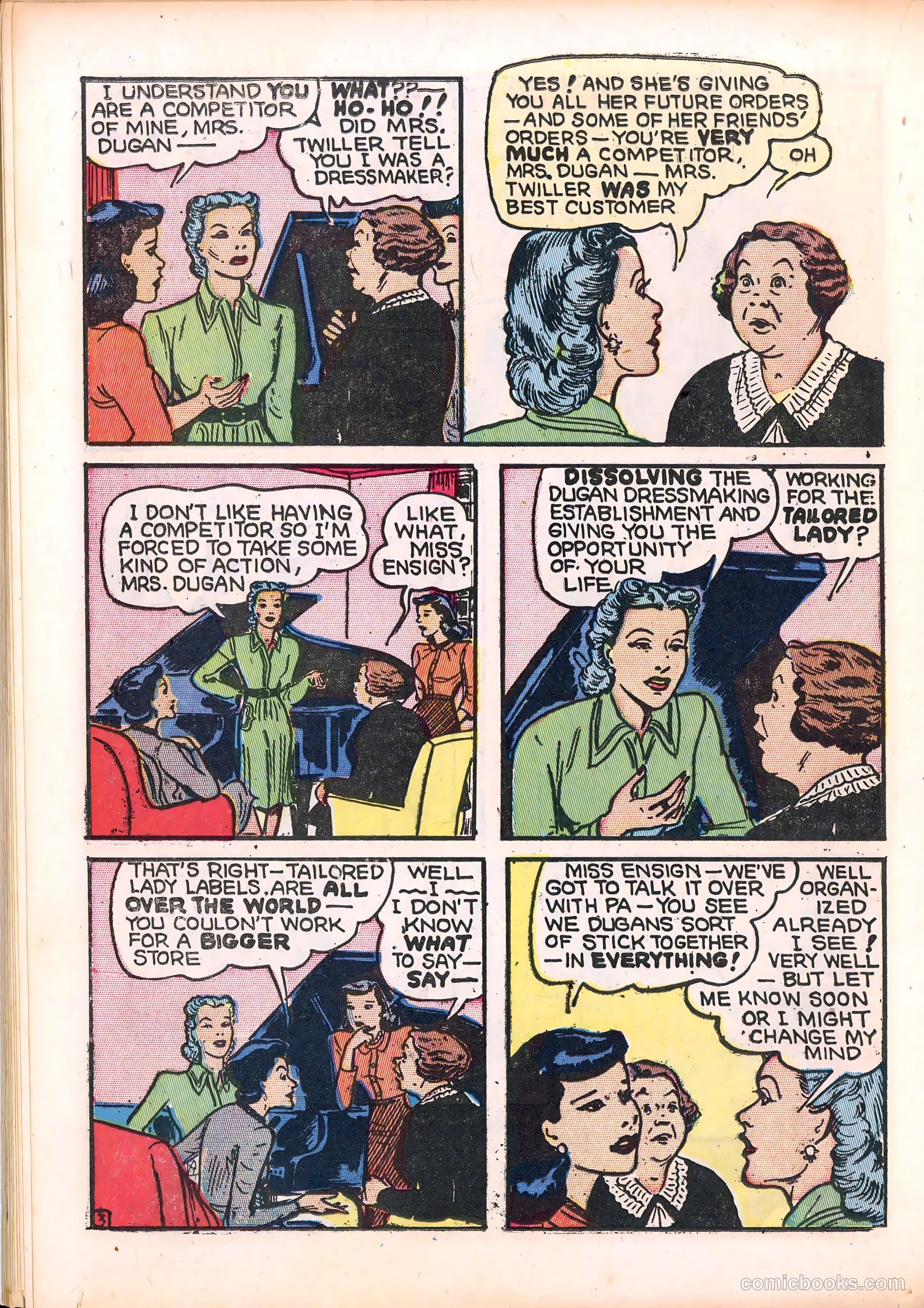 Dixie Dugan #8 (1947) — page 30 of 52
