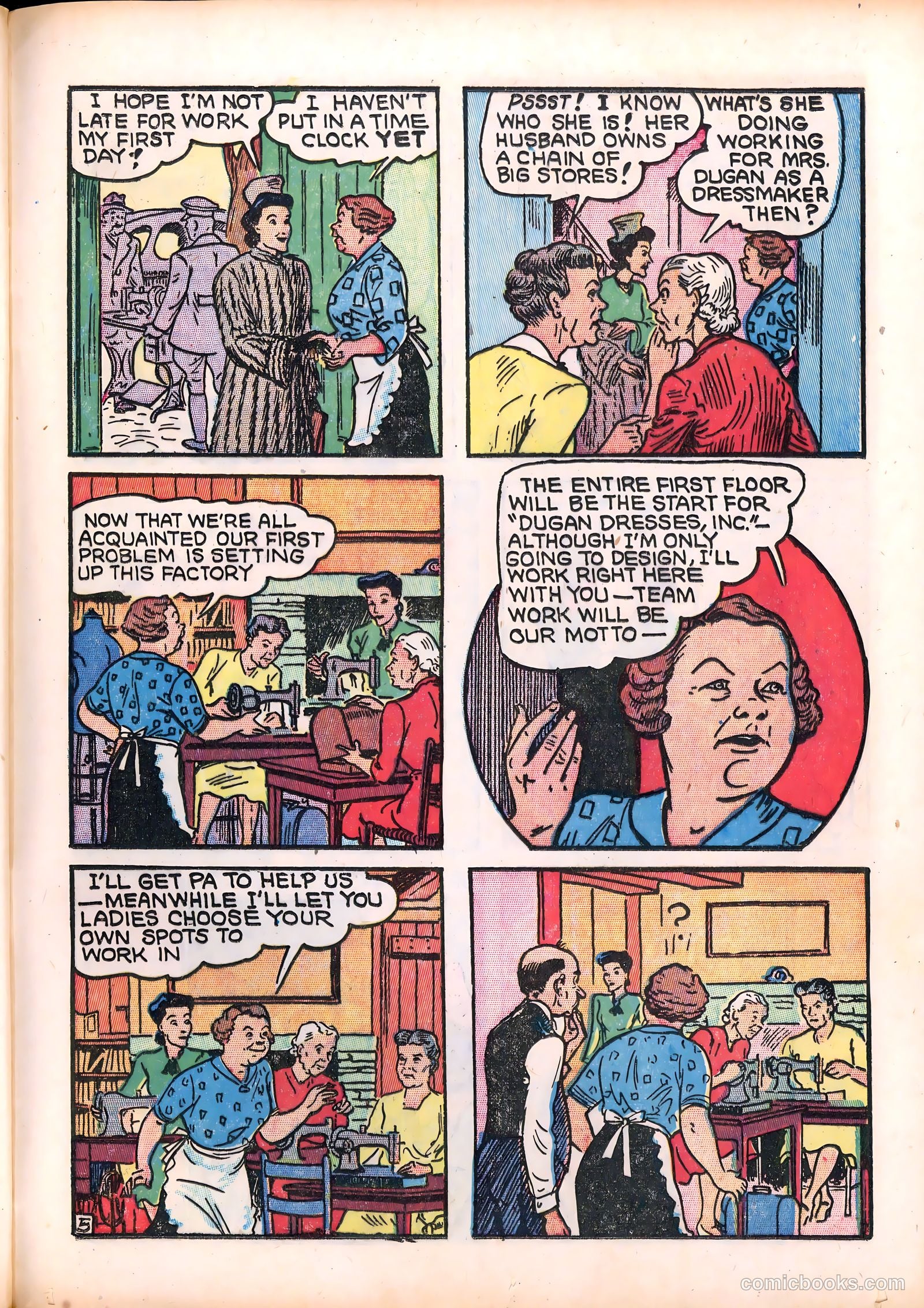 Dixie Dugan #8 (1947) — page 37 of 52