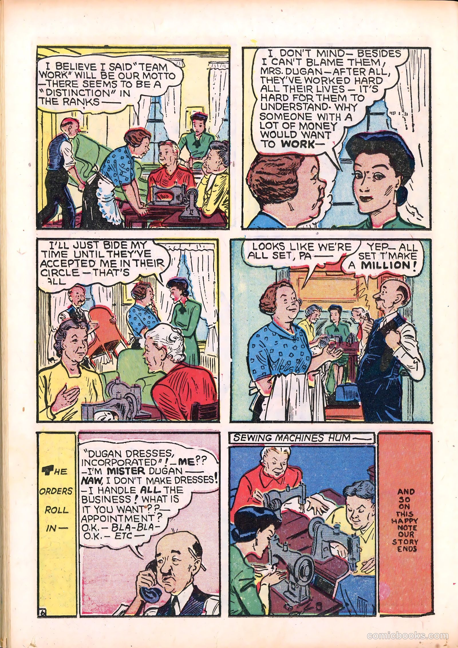 Dixie Dugan #8 (1947) — page 38 of 52