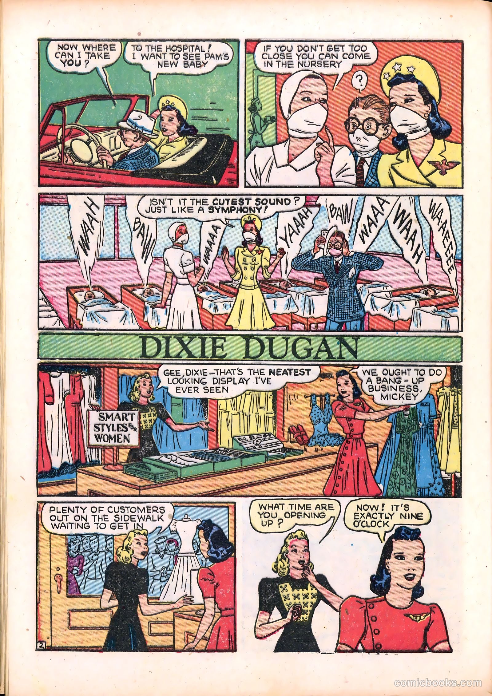 Dixie Dugan #8 (1947) — page 40 of 52