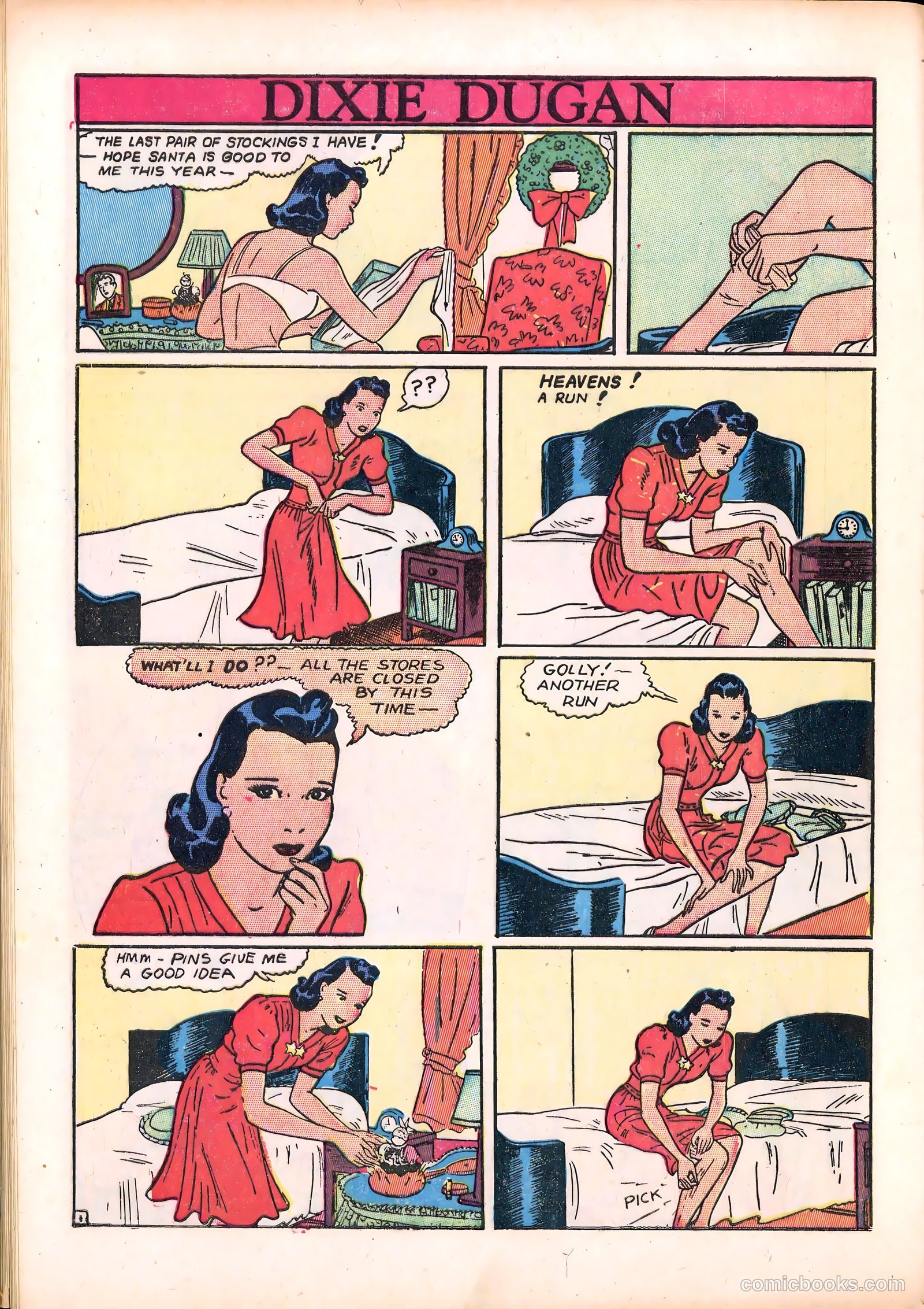 Dixie Dugan #8 (1947) — page 42 of 52