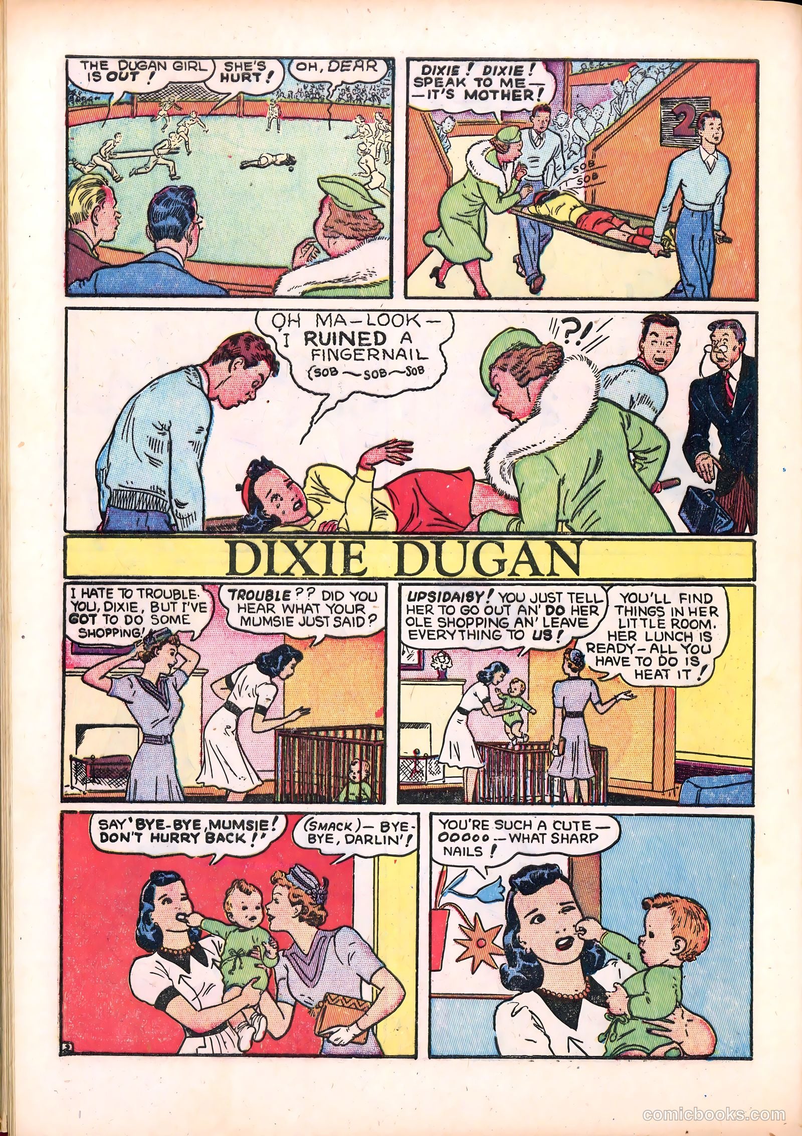 Dixie Dugan #8 (1947) — page 46 of 52