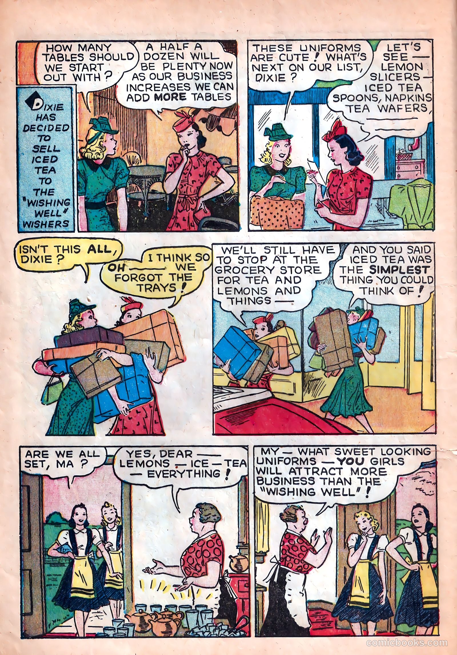 Dixie Dugan #9 (1948) — page 8 of 36