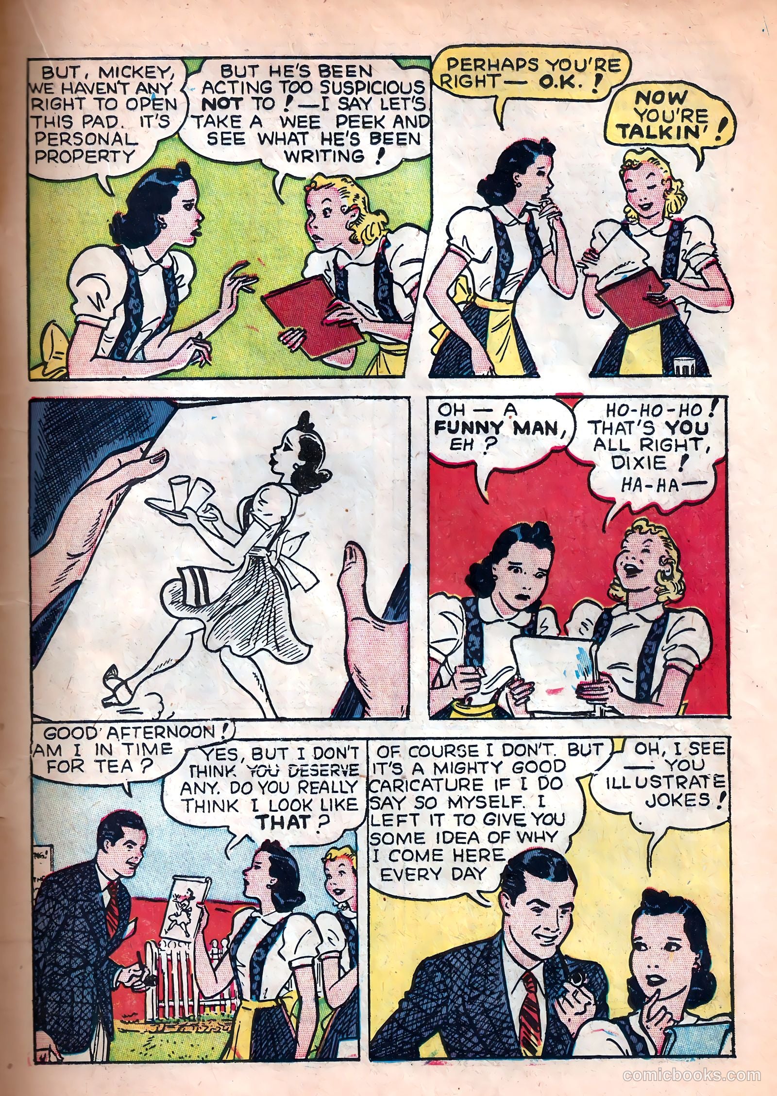 Dixie Dugan #9 (1948) — page 19 of 36
