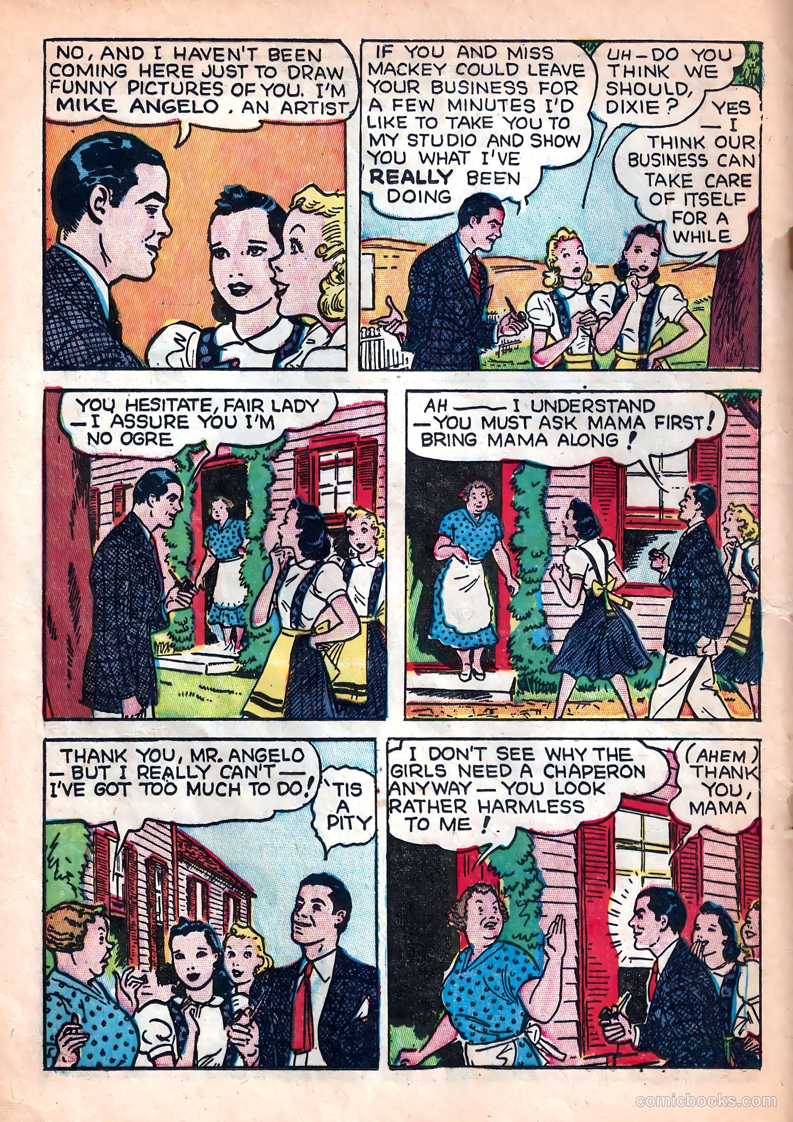 Dixie Dugan #9 (1948) — page 20 of 36
