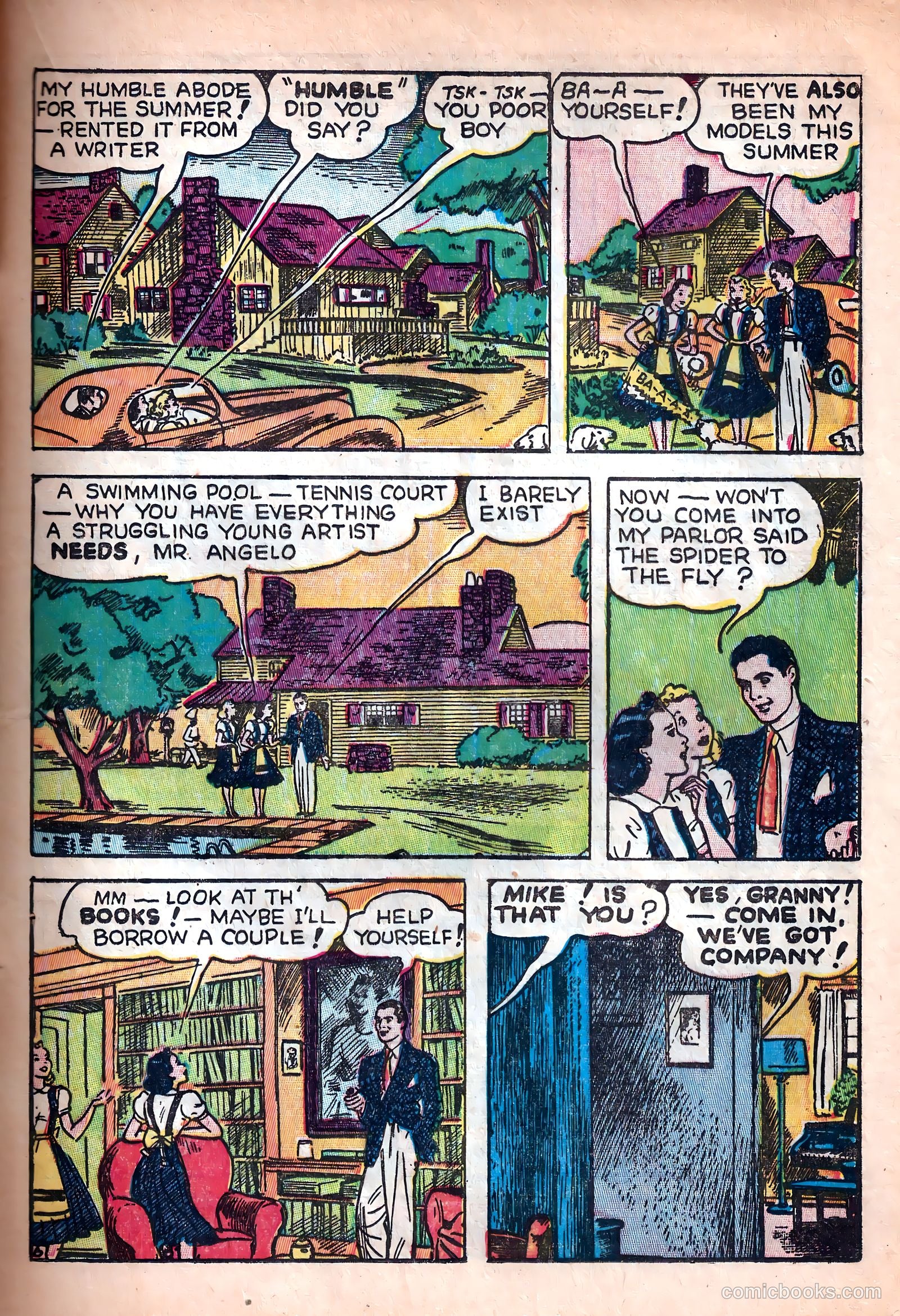 Dixie Dugan #9 (1948) — page 21 of 36